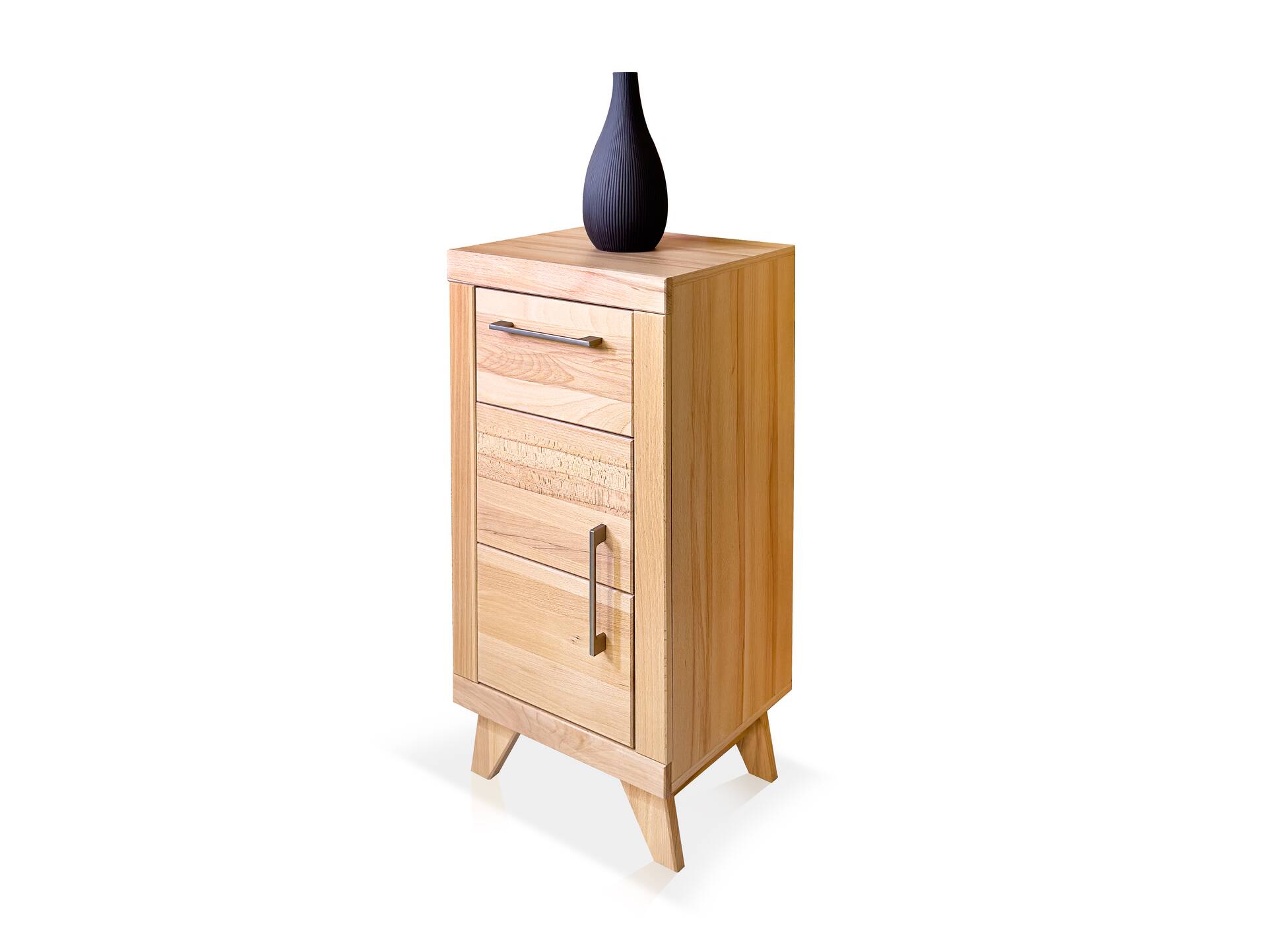 OZEANA Unterschrank II fürs Badezimmer, Material teilmassiv Buche 