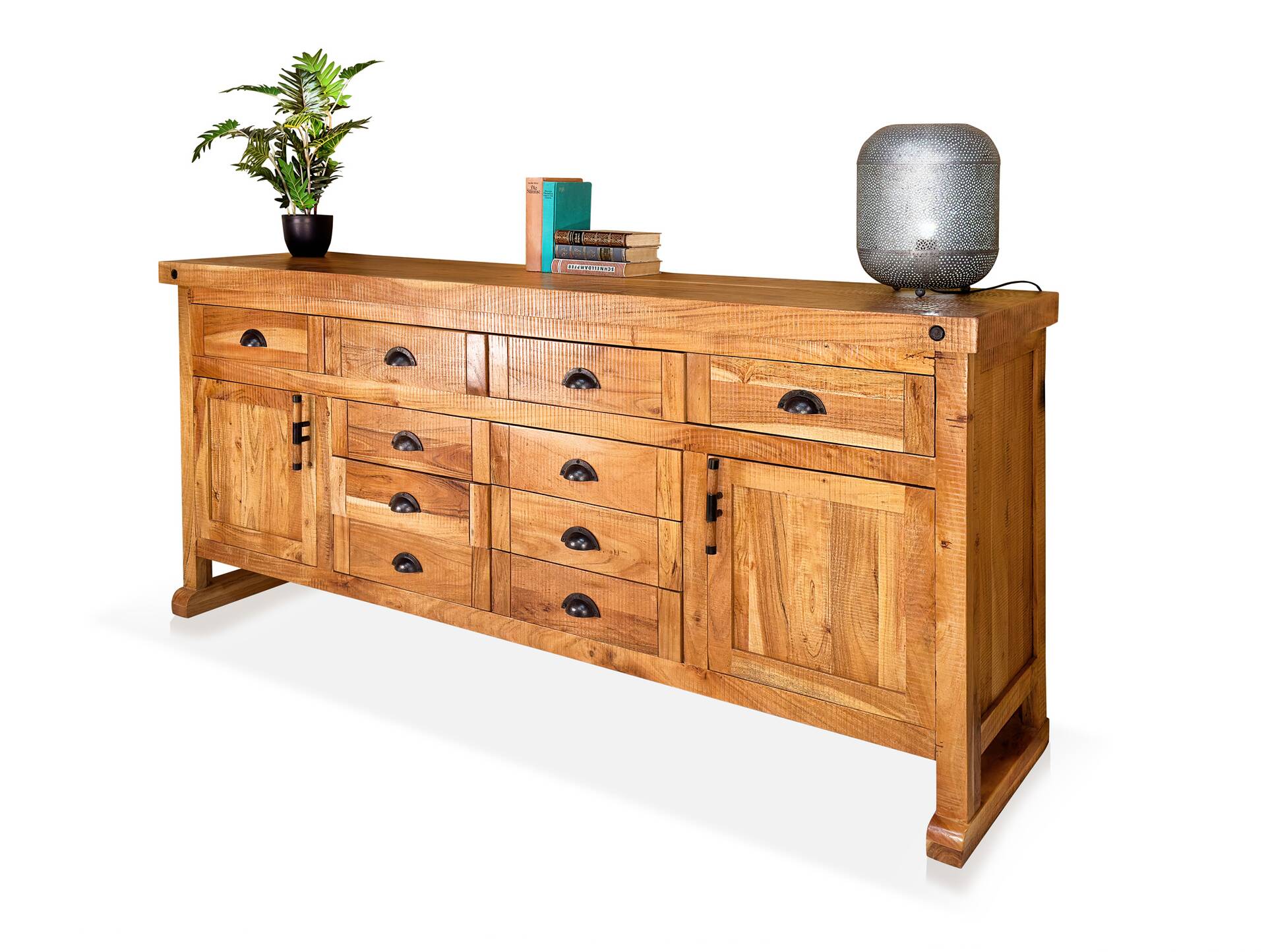 WINCHESTER Sideboard IV, Material Massivholz, Mango rustikal 