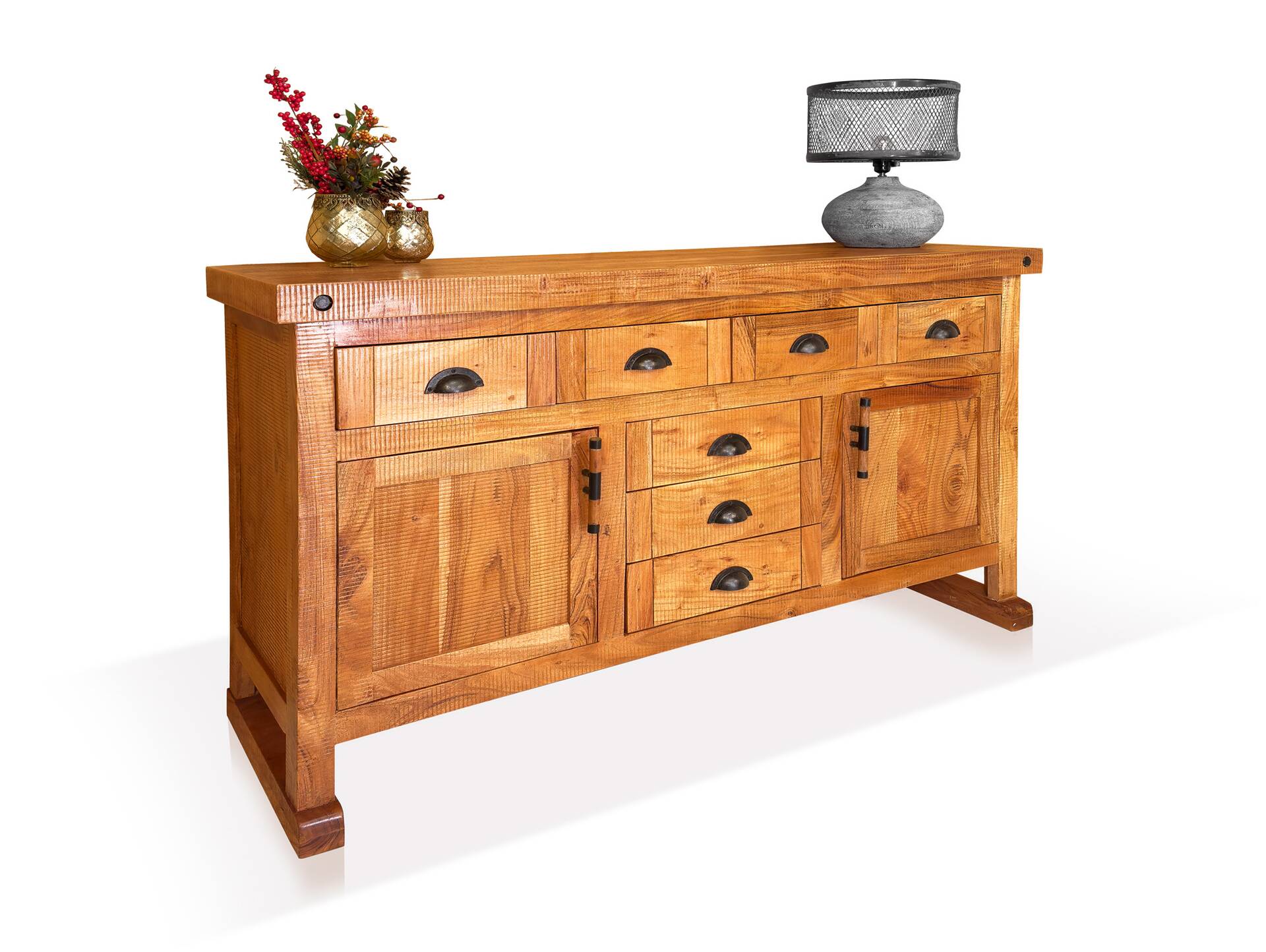 WINCHESTER Sideboard III, Material Massviholz, Mango rustikal 