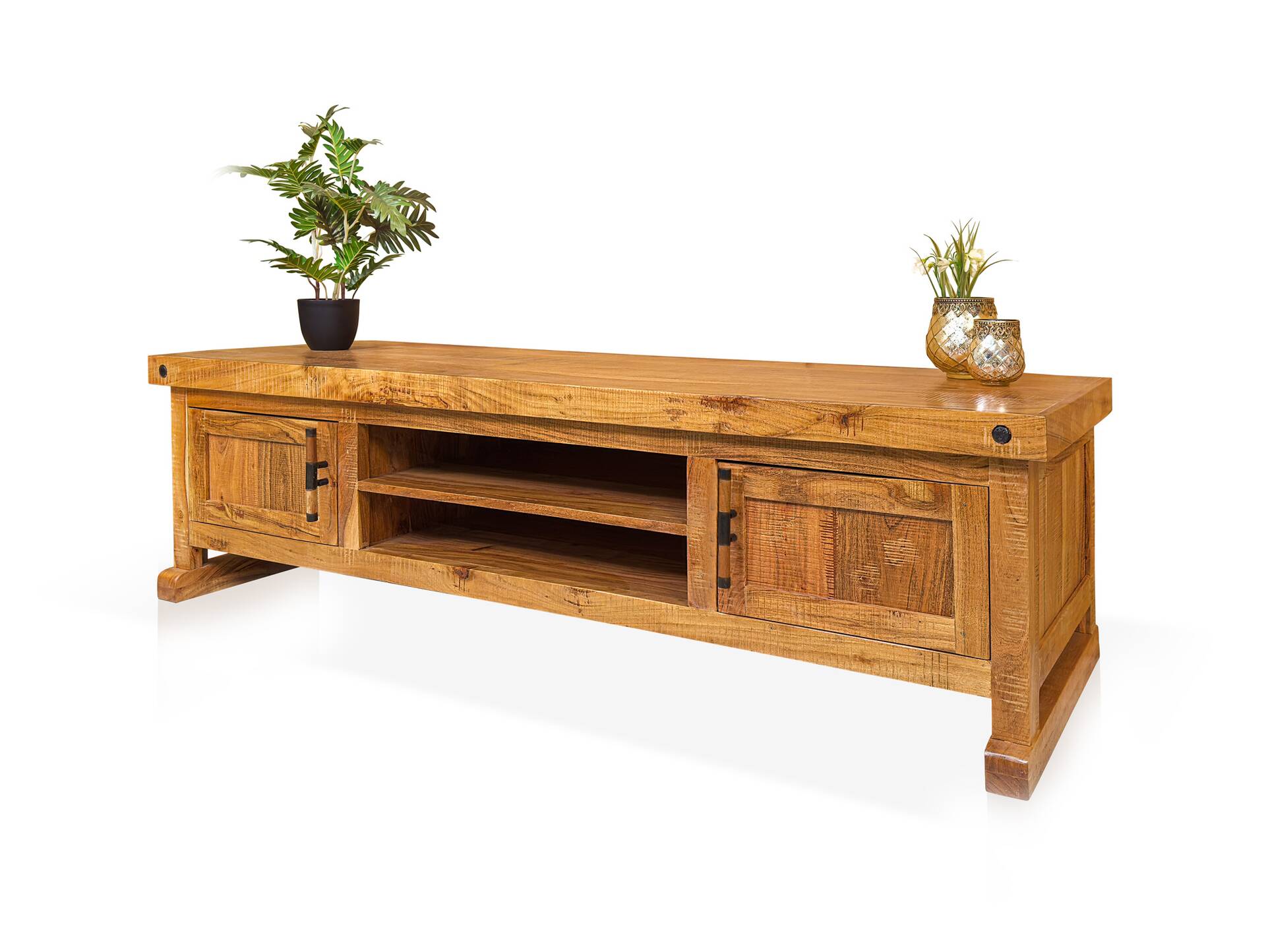 WINCHESTER TV-Board I, Material Massivholz, Mango rustikal 
