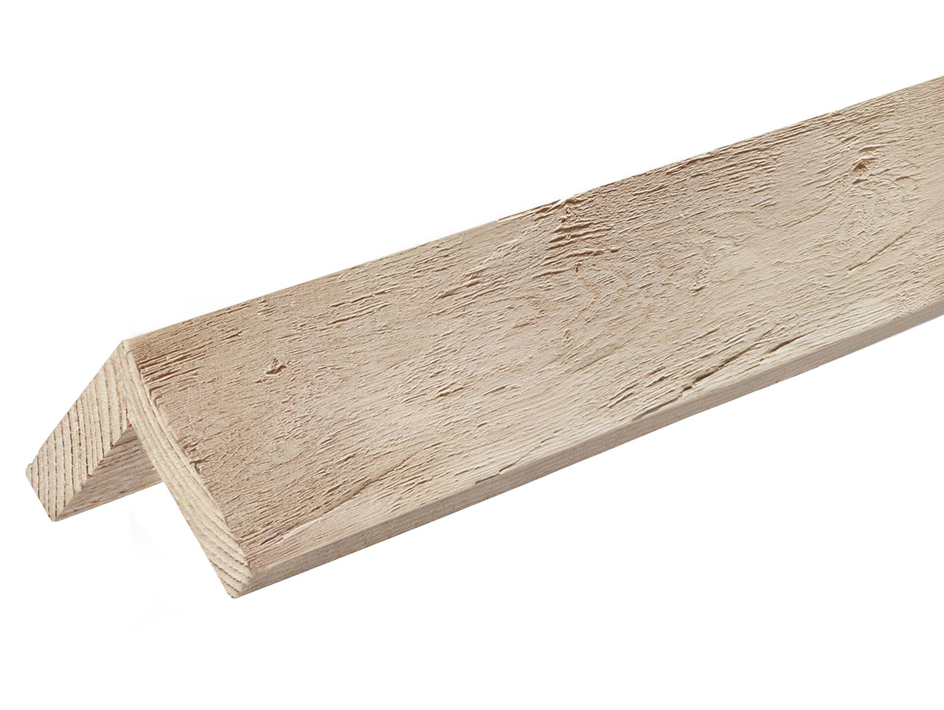 L-Abschlussleiste, Eiche natur gehackt, gebürstet 70 x 70 mm | 2 Meter