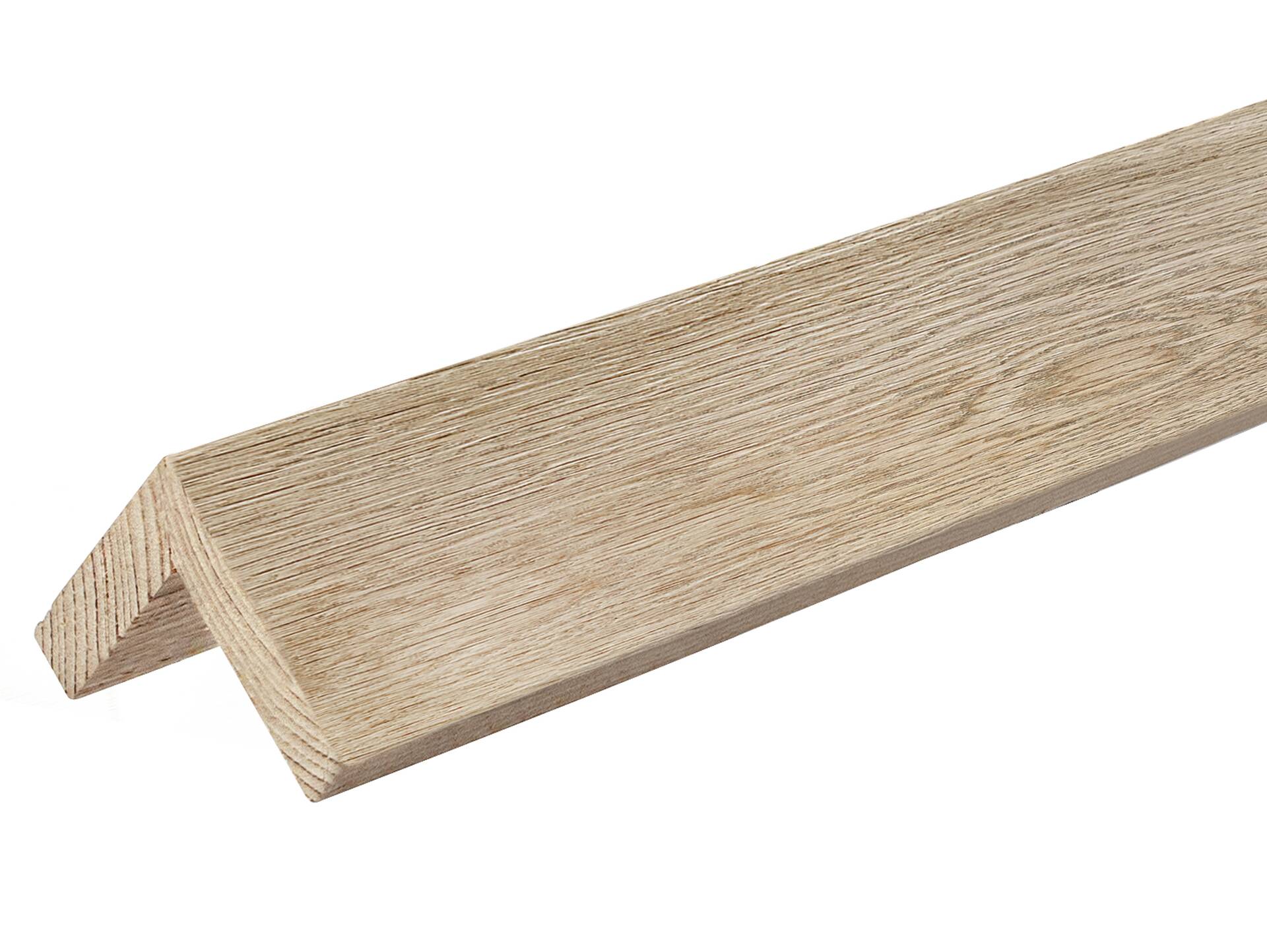 L-Abschlussleiste, Eiche natur gehobelt 70 x 70 mm | 2 Meter