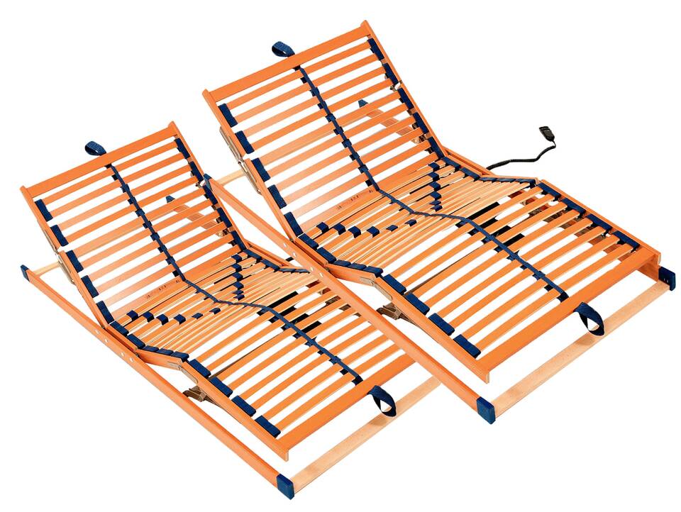 SET ONYX Doppelpack 2x Elektrischer Lattenrost, TÜV zertifiziert 80 x 200
