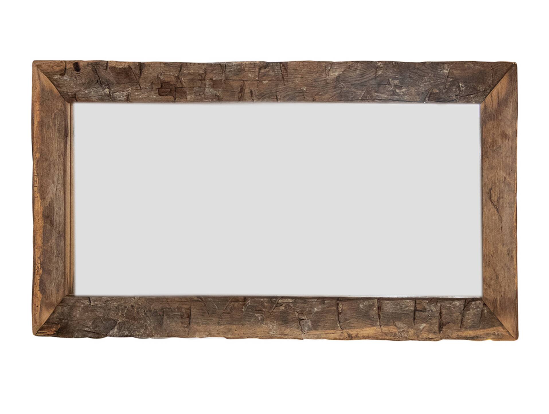Eiche-Altholz Spiegel, Material Massivholz 60 x 100 cm