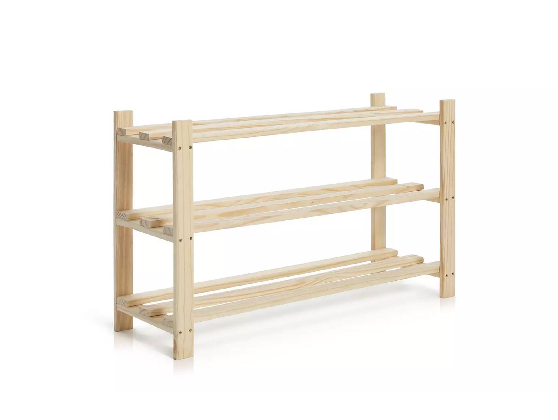 DARRON Regal, Material Massivholz 3 Böden