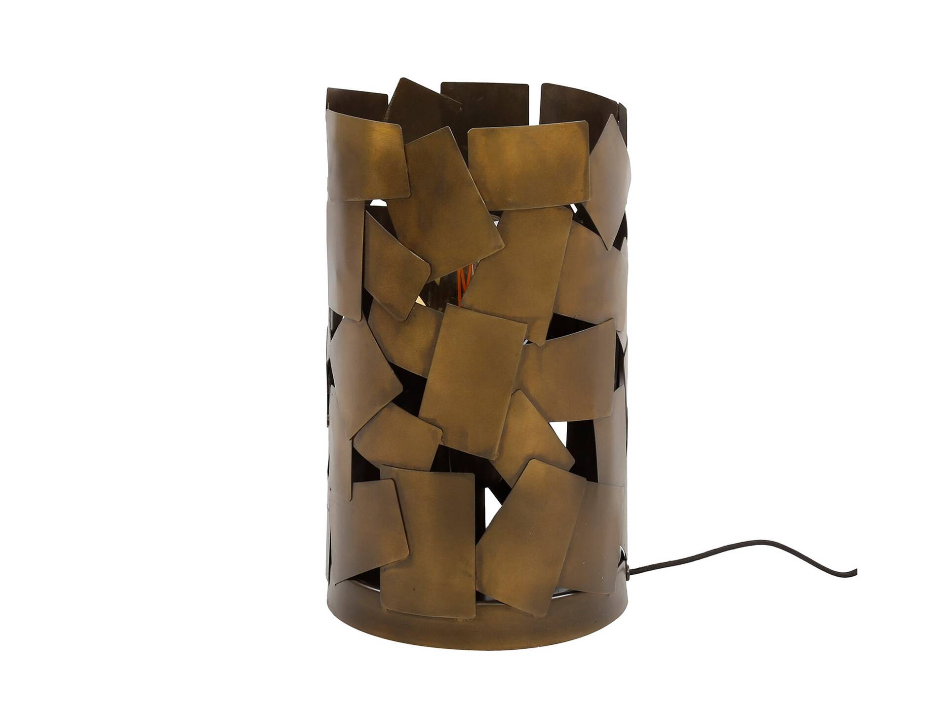MALEA Tischlampe, 1-flammig, Material Metall, Bronzefarbig 