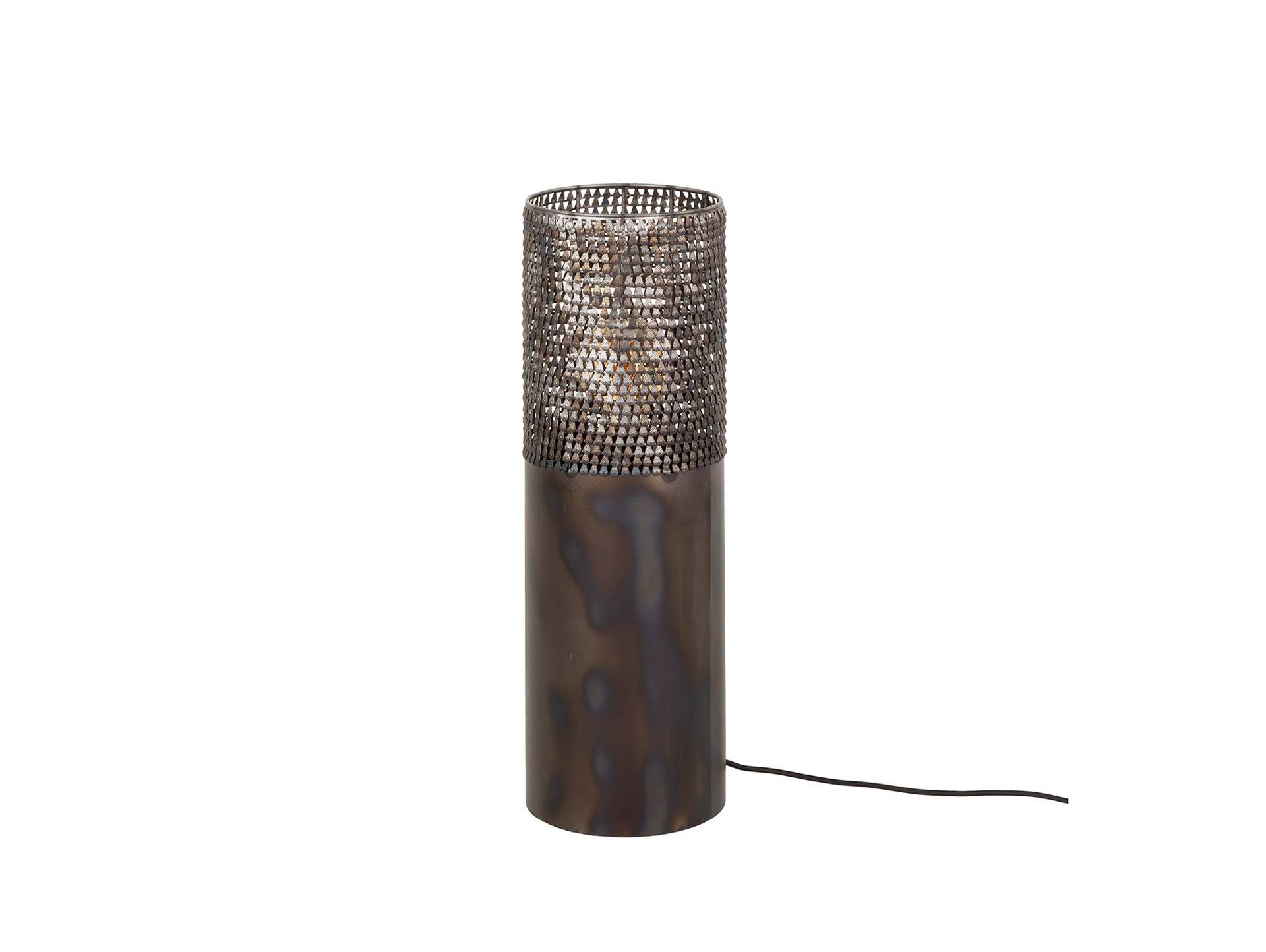 JORIS Stehlampe klein, 1-flammig, Material Metall, schwarzbraun 