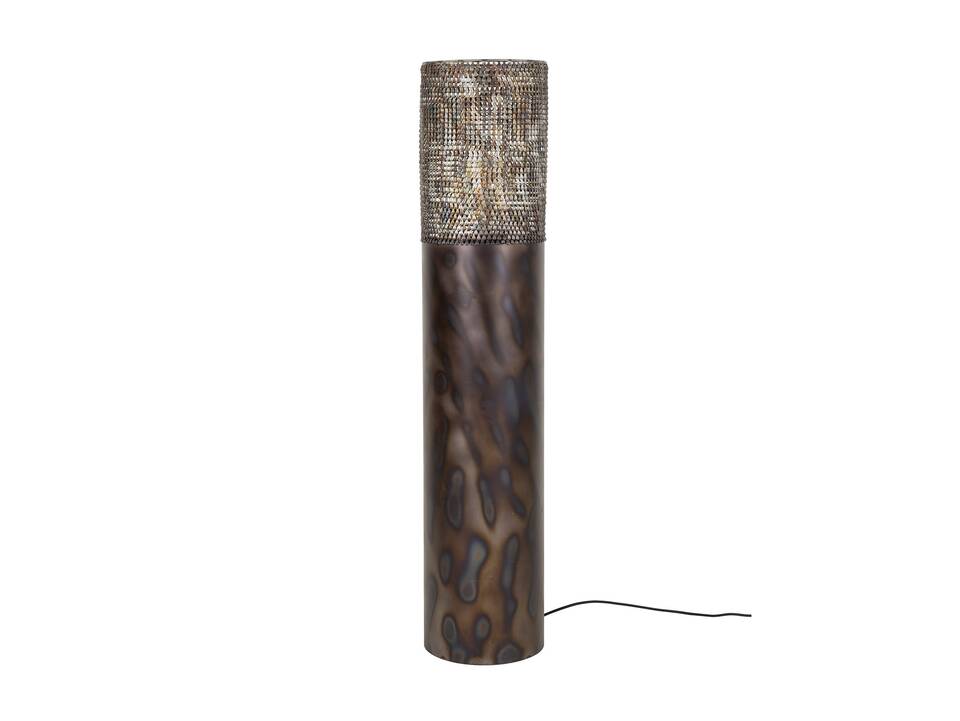 JORIS Stehlampe groß, 1-flammig, Material Metall, schwarzbraun 