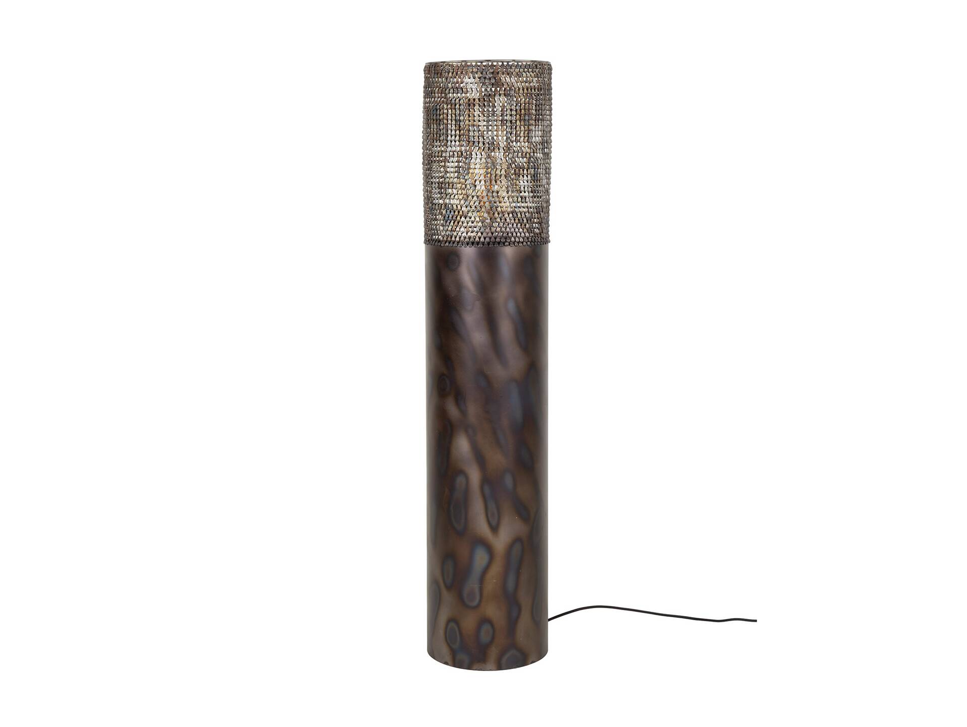 JORIS Stehlampe groß, 1-flammig, Material Metall, schwarzbraun 