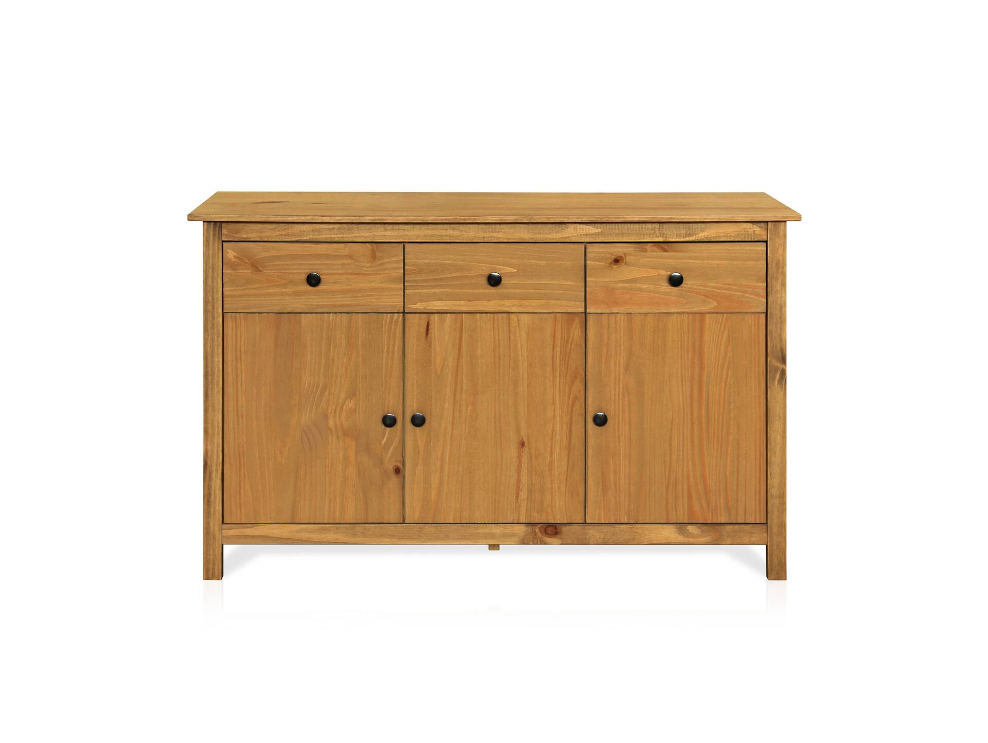 TOBINO Sideboard, Material Massivholz, Kiefer gewachst 