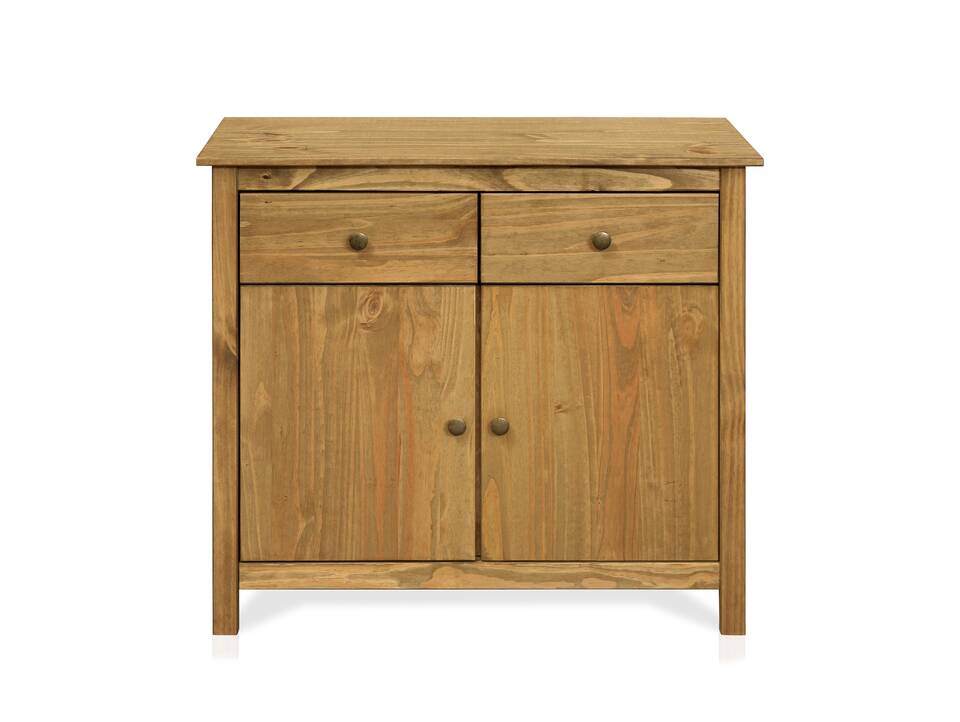 TOBINO Sideboard, Material Massivholz, Kiefer gewachst 