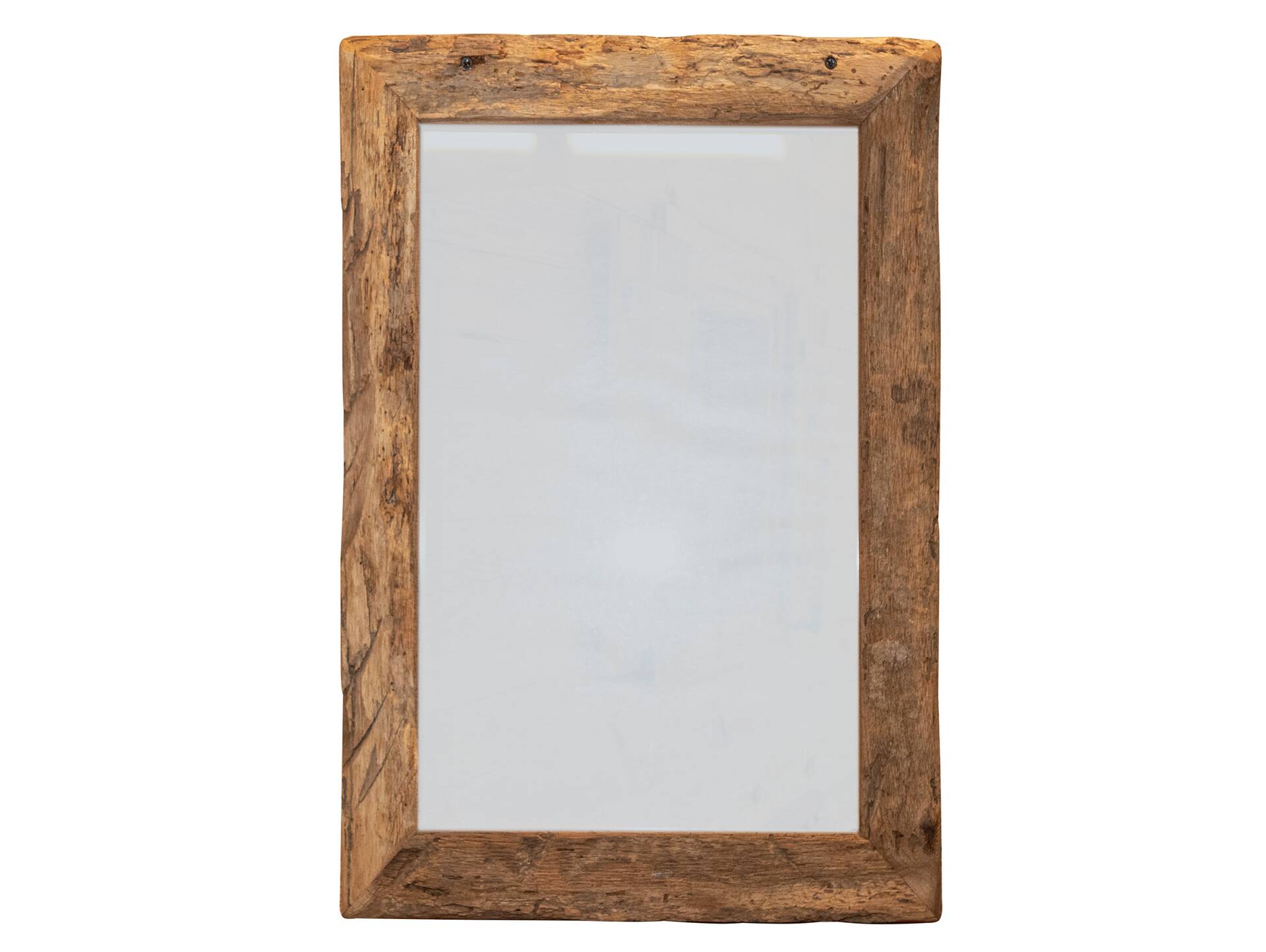 Eiche-Altholz Spiegel, Material Massivholz 40 x 70 cm