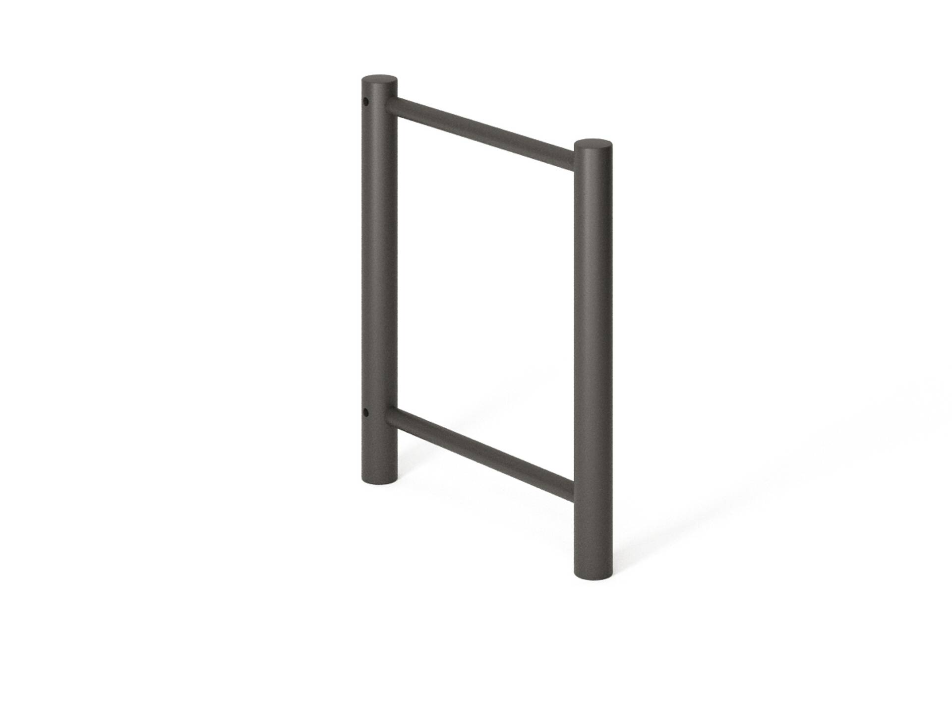 LIVERPOOL Seitenteil, Material Metall schwarz matt, verschiedene Größen erhältlich 45.9 cm - für 2 Böden