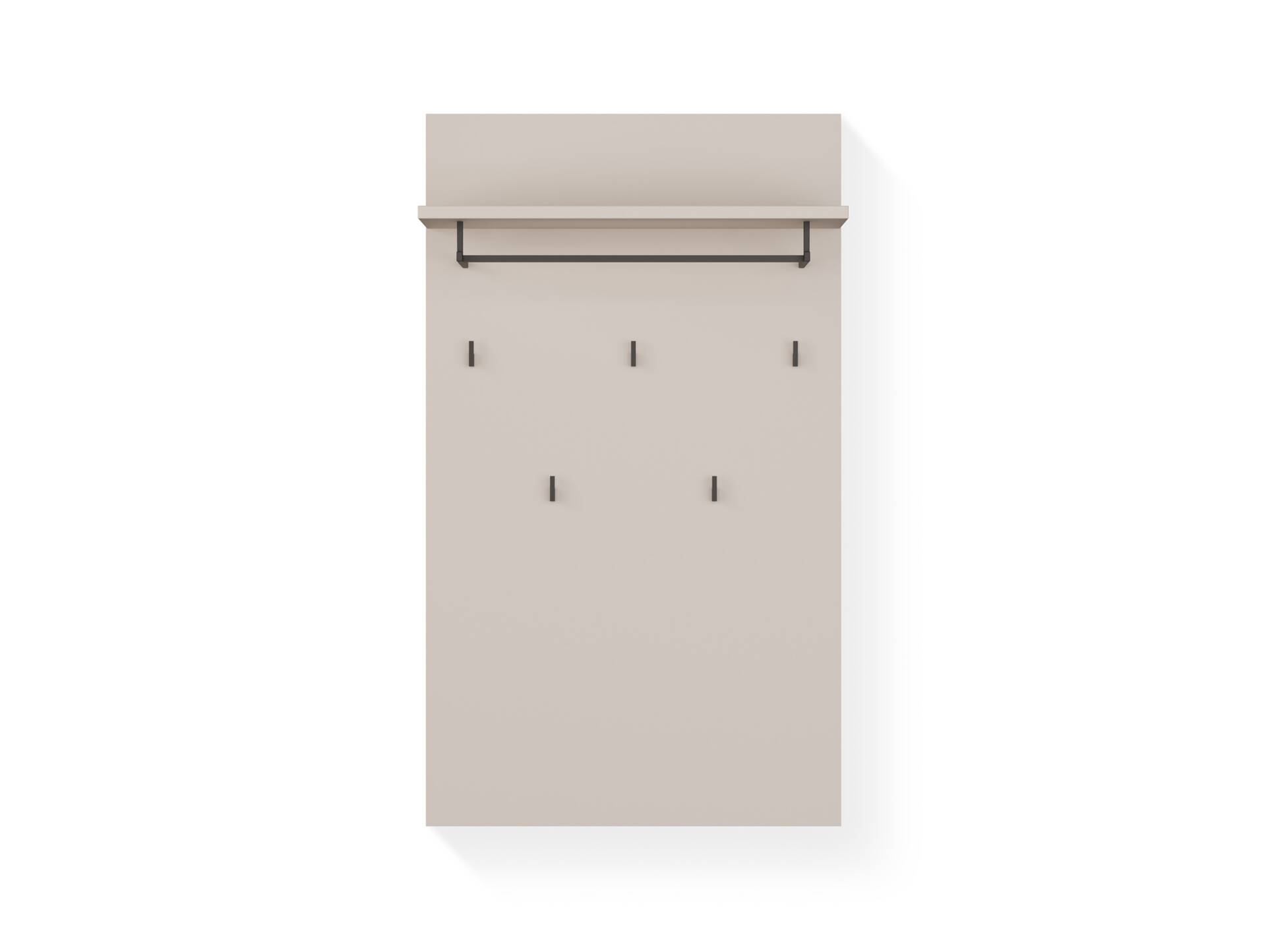 ADIAGO II Garderobenpaneel breit, Material Spanplatte, sand 