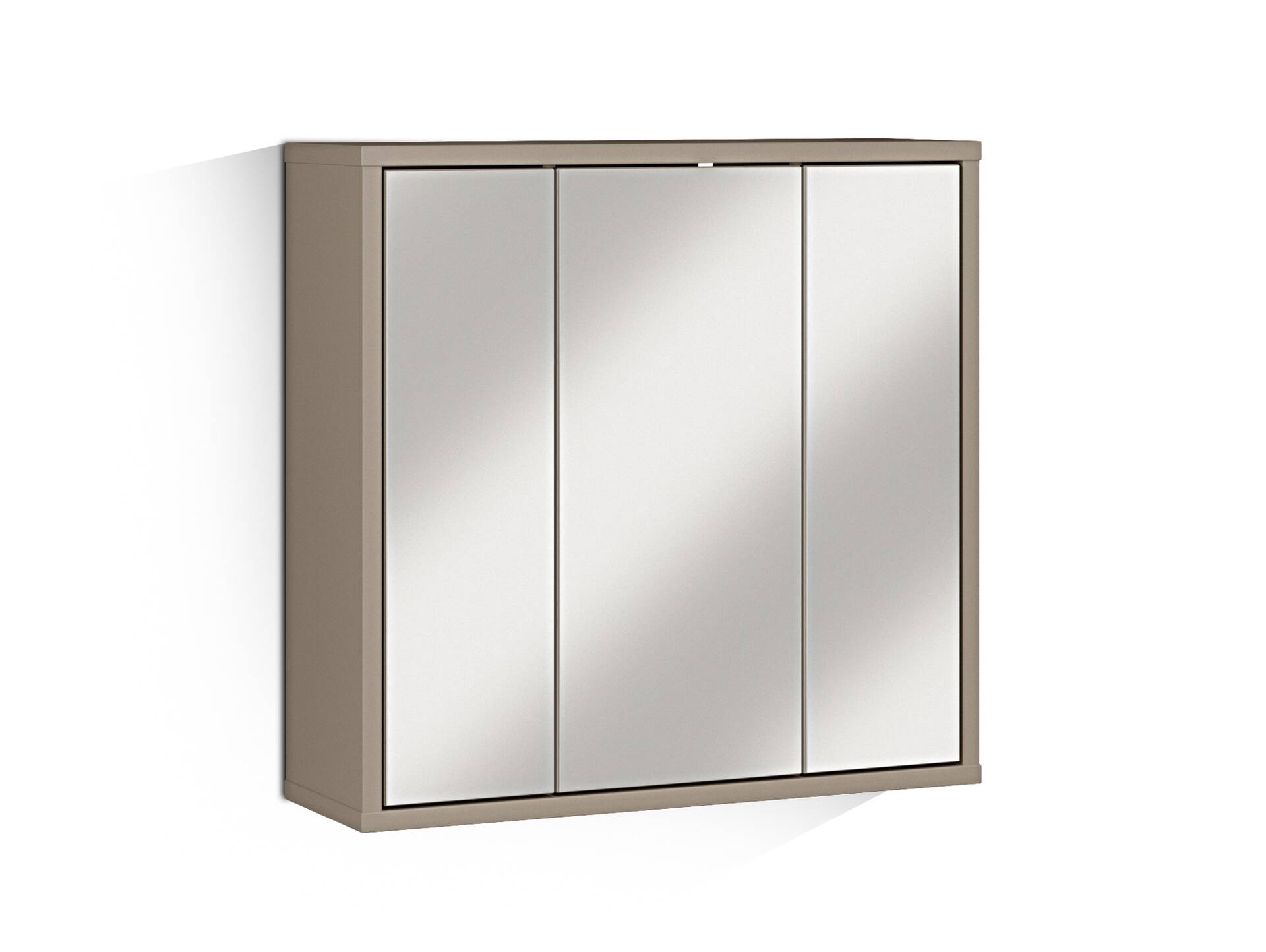 ADIAGO SPA Spiegelschrank, Material Dekorspanplatte, taupe 