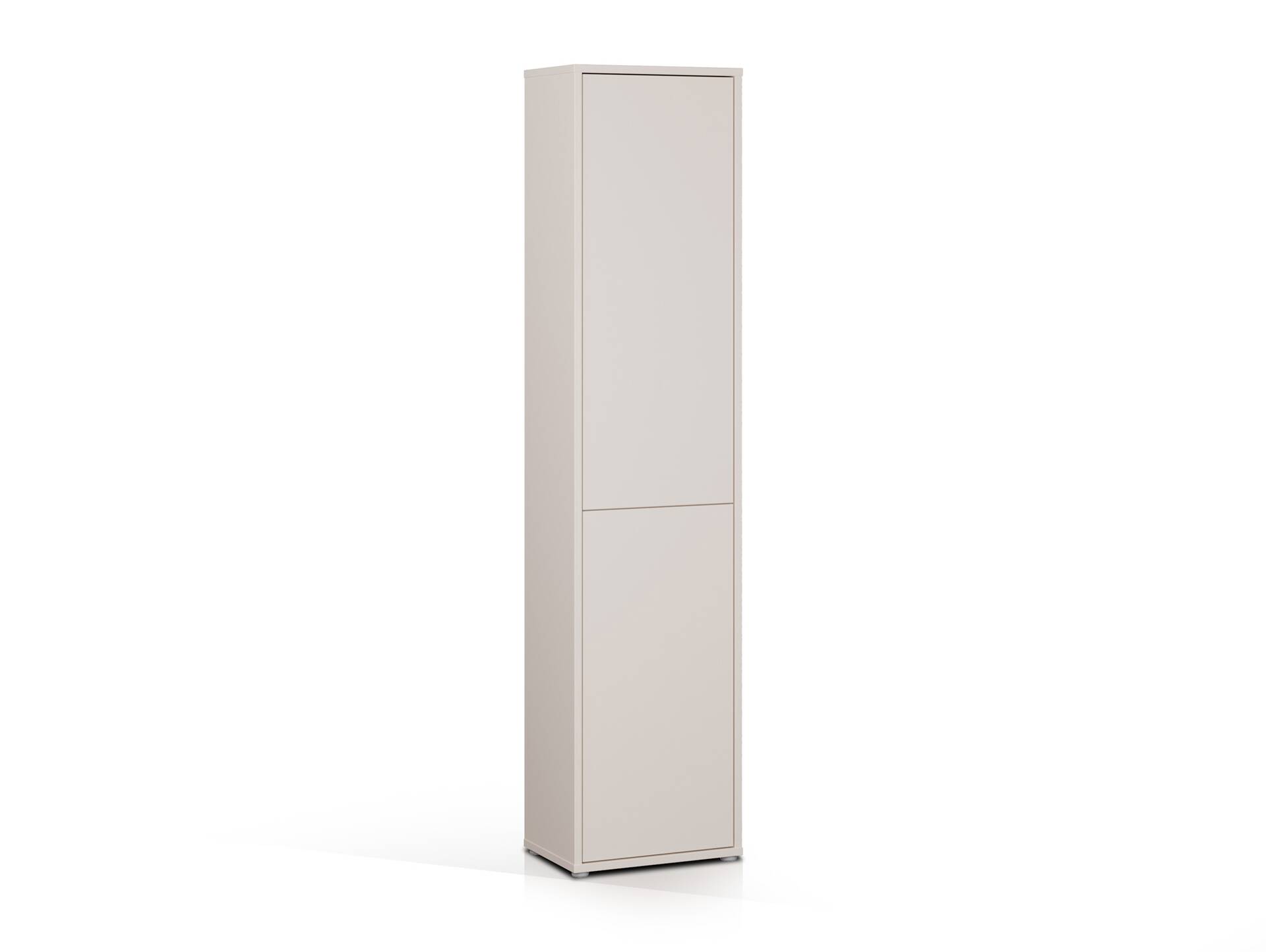 ADIAGO OFFICE Büroschrank schmal, Material Dekorspanplatte, sand 
