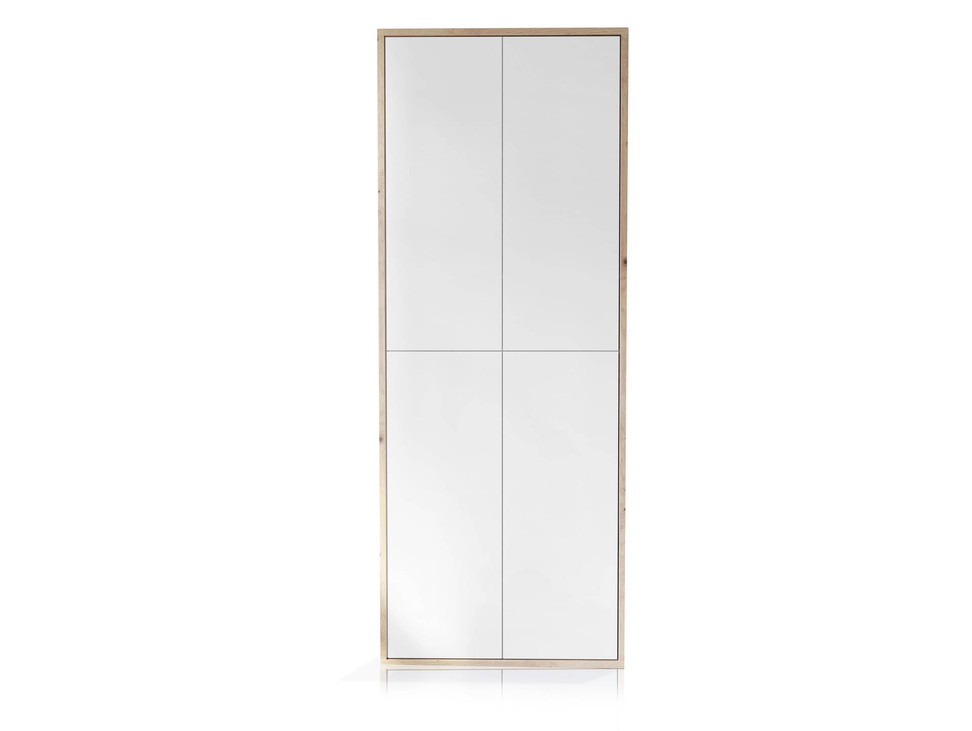 ADIAGO 4trg. Schuh-/Mehrzweckschrank, Material Spanplatte Artisan eichefabrig / lichtgrau