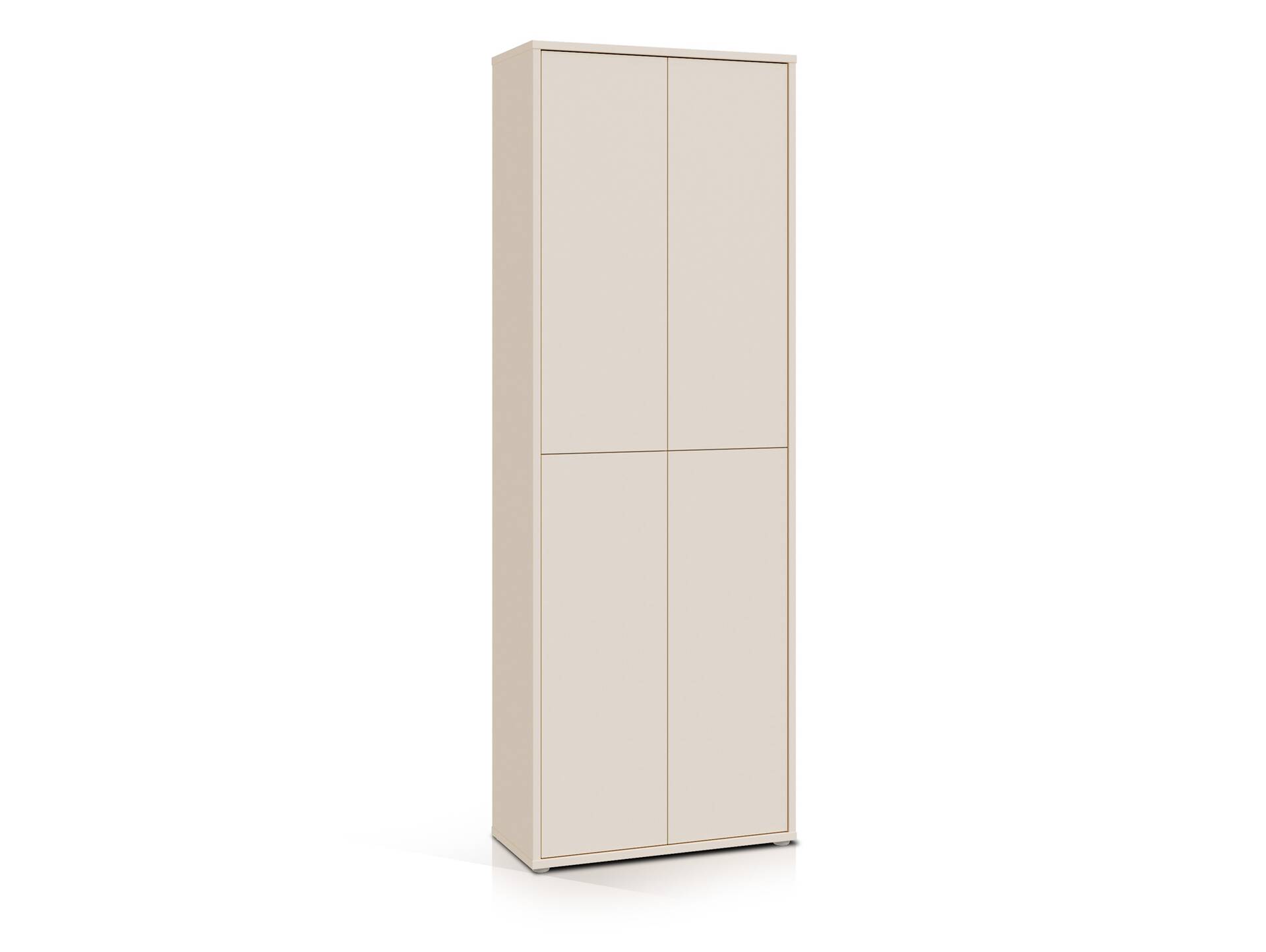 ADIAGO 4trg. Schuh-/Mehrzweckschrank, Material Dekorspanplatte Sand