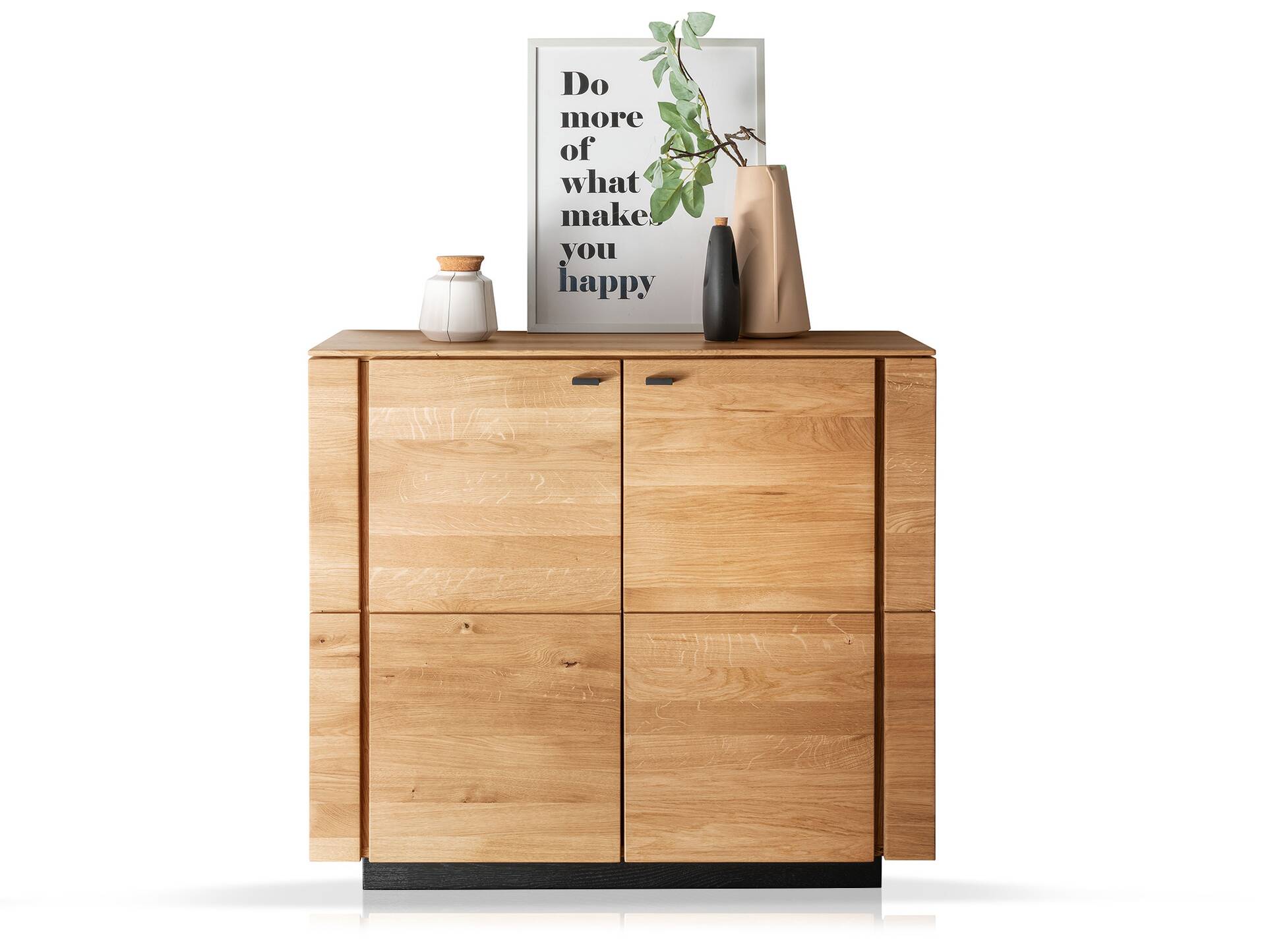 NATANO Sideboard I, Material Massivholz, Wildeiche geölt 