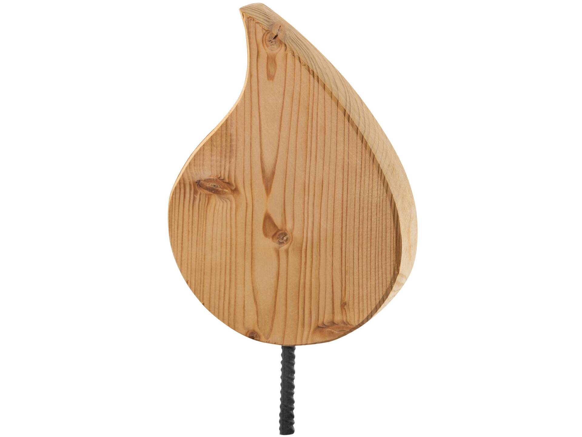 Flamme für Blumensäule, Material Massivholz Fichte Groß - 53 cm