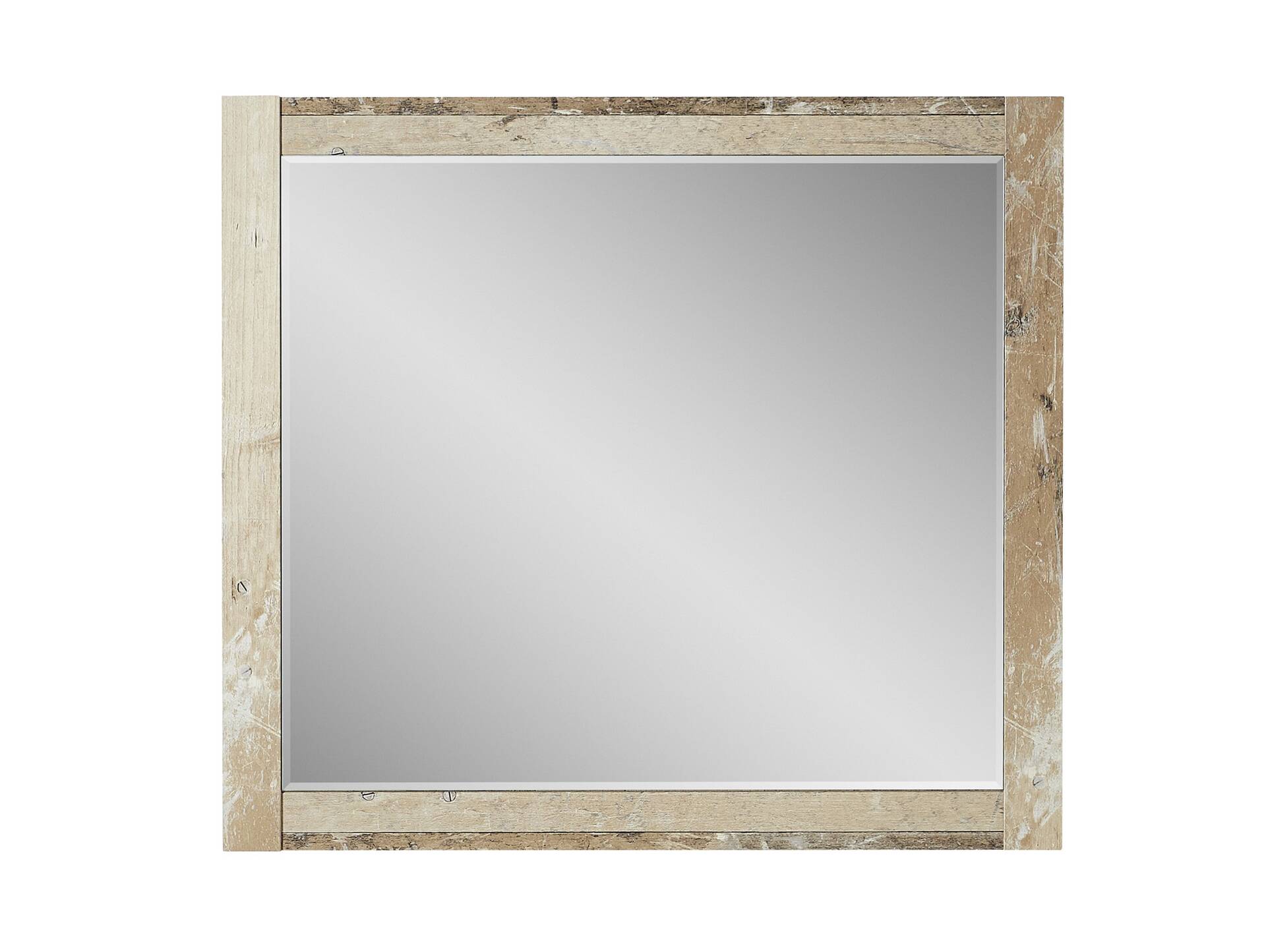 RAMINA Spiegel, Material Dekorspanplatte, Used Style braun 79 x 70 cm