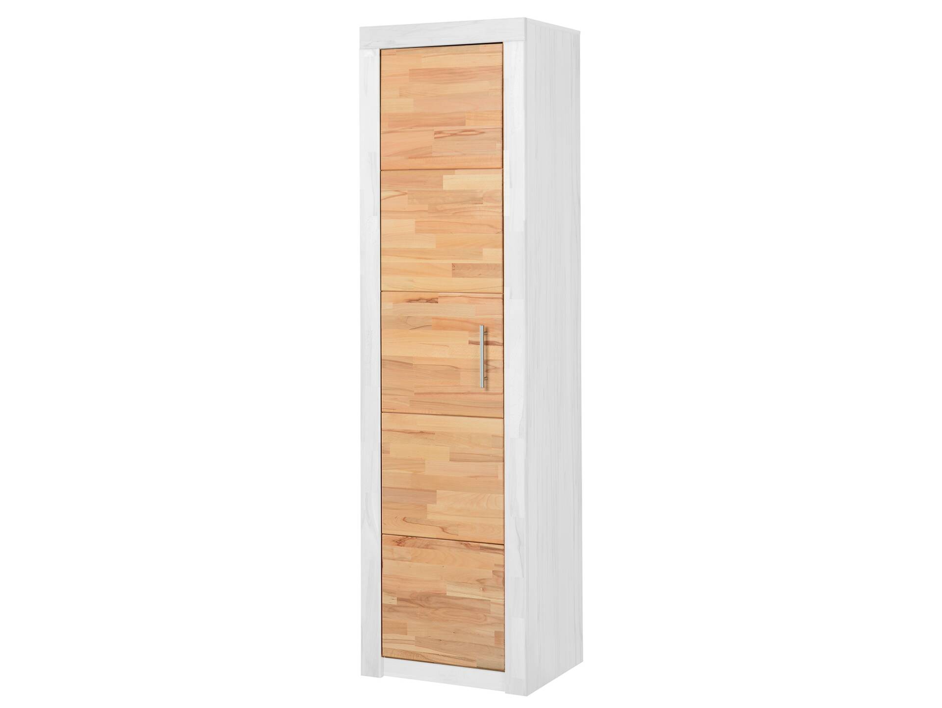 OFFICE FOUR Einzeltür für Aktenschrank schmal, Kernbuche massiv 