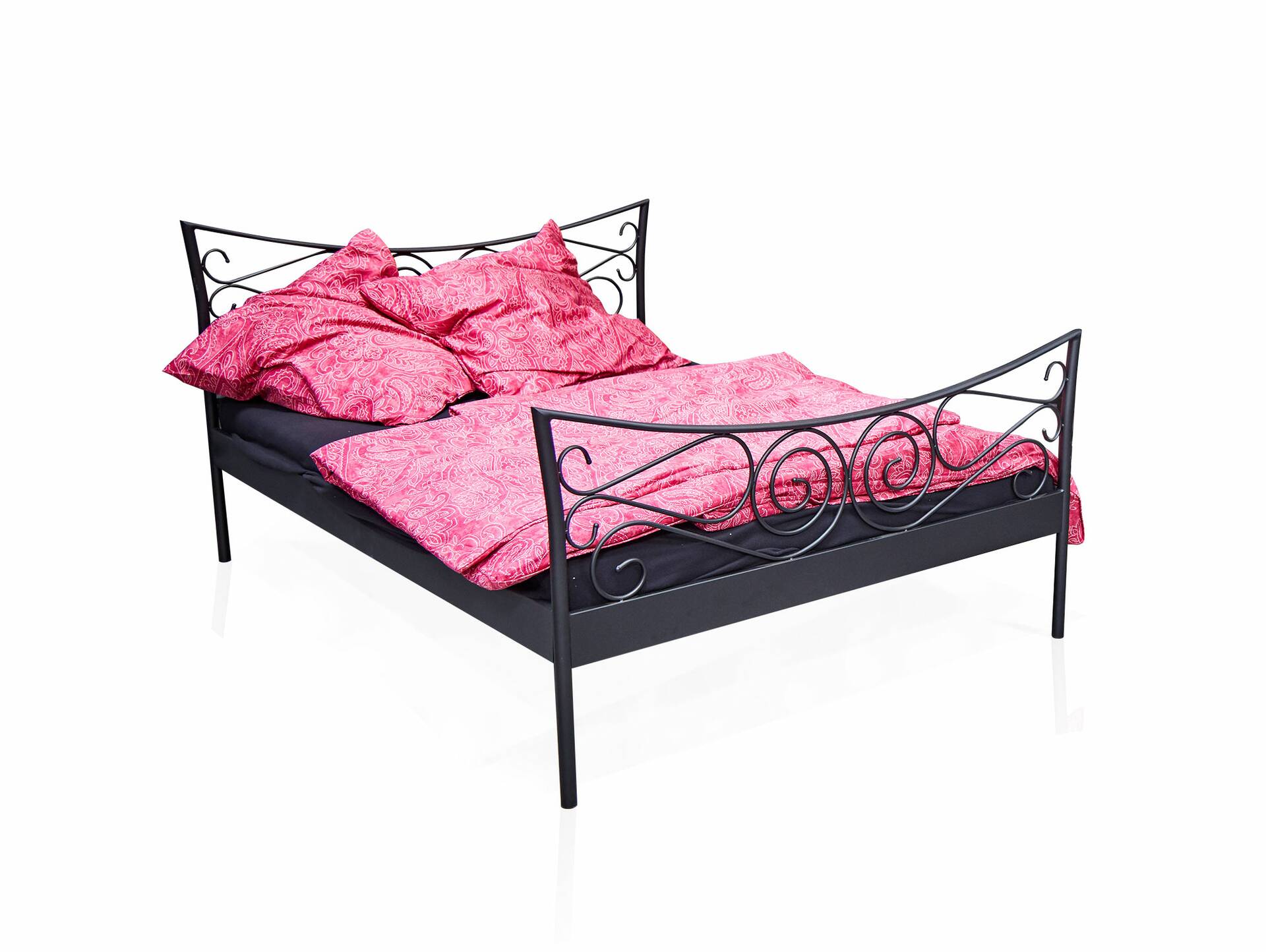 JETTO Jugendbett 140x200 cm, Material Metall 