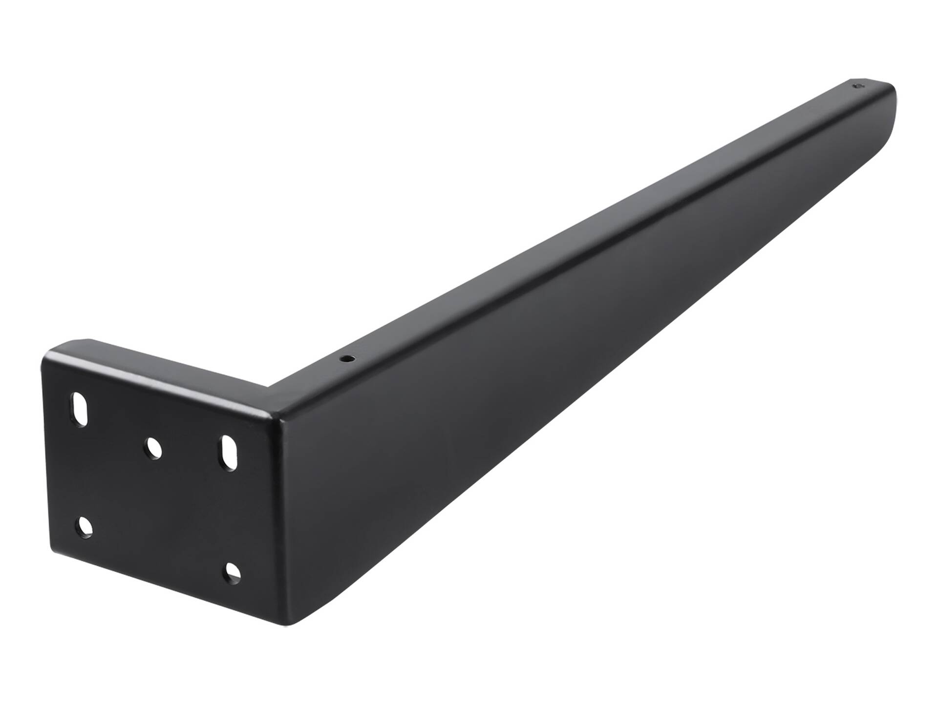 Waschtischhalterung, Material Metall, Schwarz matt 35 cm