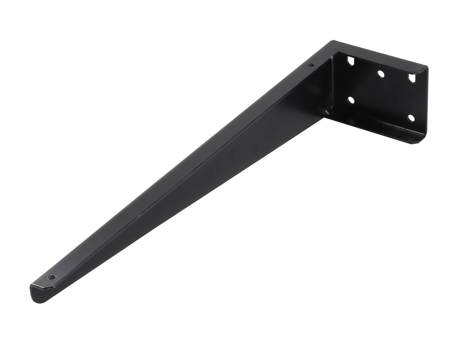 Waschtischhalterung, Material Metall, Schwarz matt 42 cm