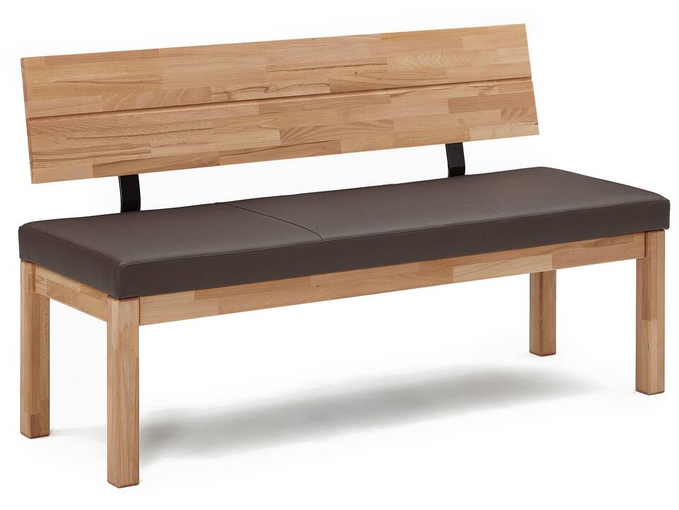 ROBERTO Sitzbank, Material Massivholz, Kernbuche geölt 