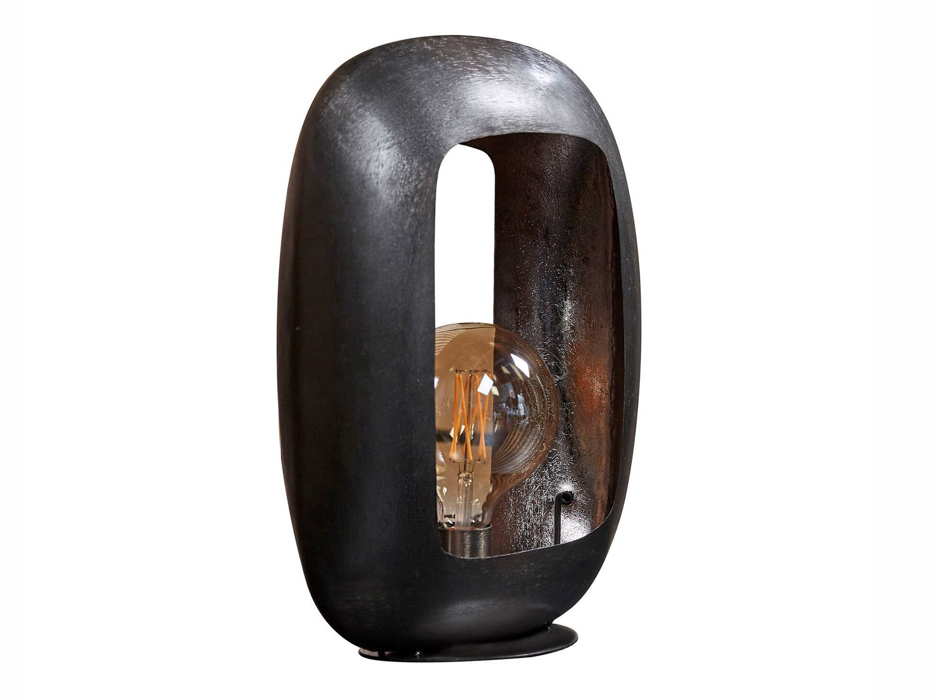 MARIAM Tischleuchte, 1-flammig, Material Metall, Schwarznickel 