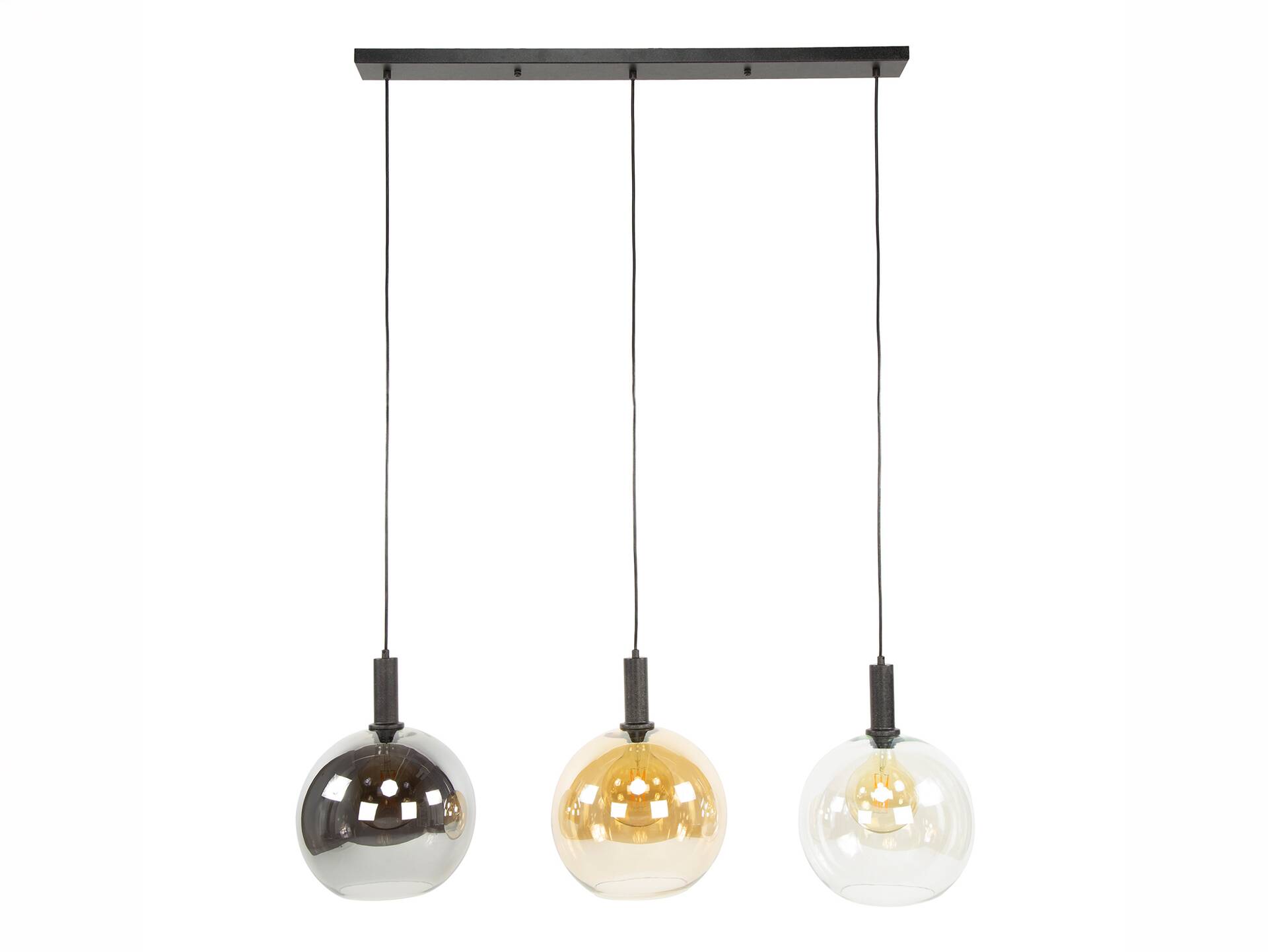 JONNA Pendelleuchte, 3-flammig, Material Metall, dreifarbig 