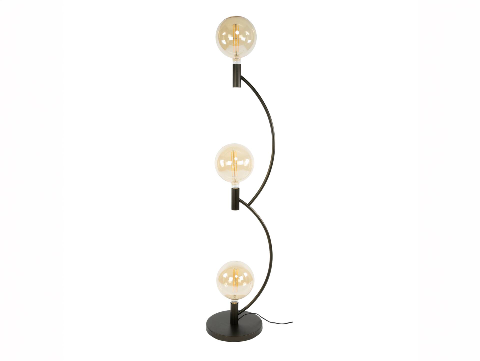 MALEA Stehleuchte, 3-flammig, Material Metall, braun 