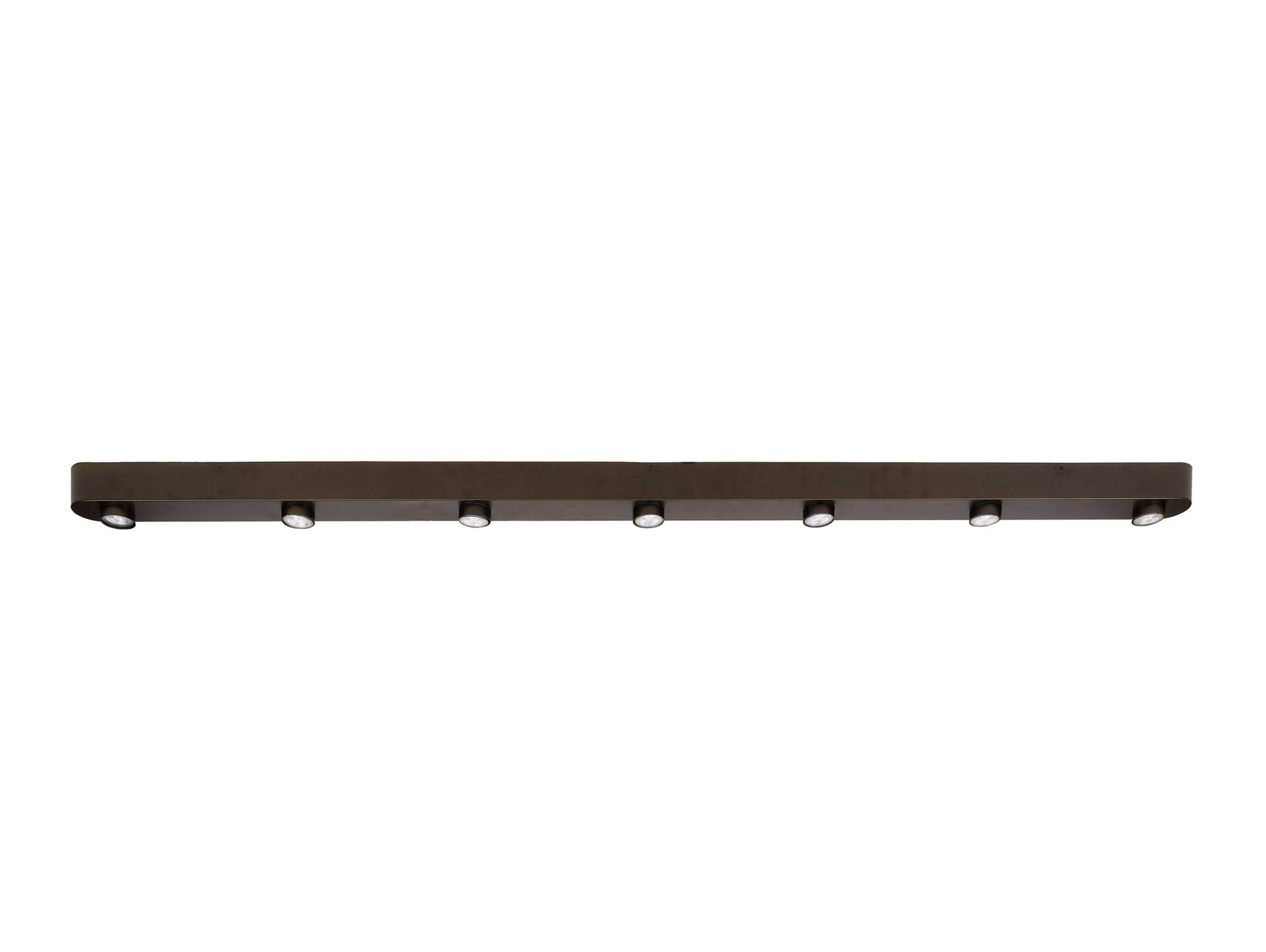 BAR Deckenleuchte, 7-flammig, Material Metall, braun 