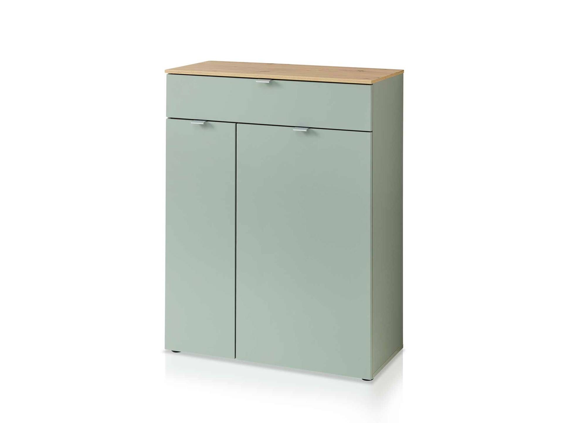 BAJA Schuhschrank klein, Material MDF, schilf/Artisan Eiche Nachbildung 