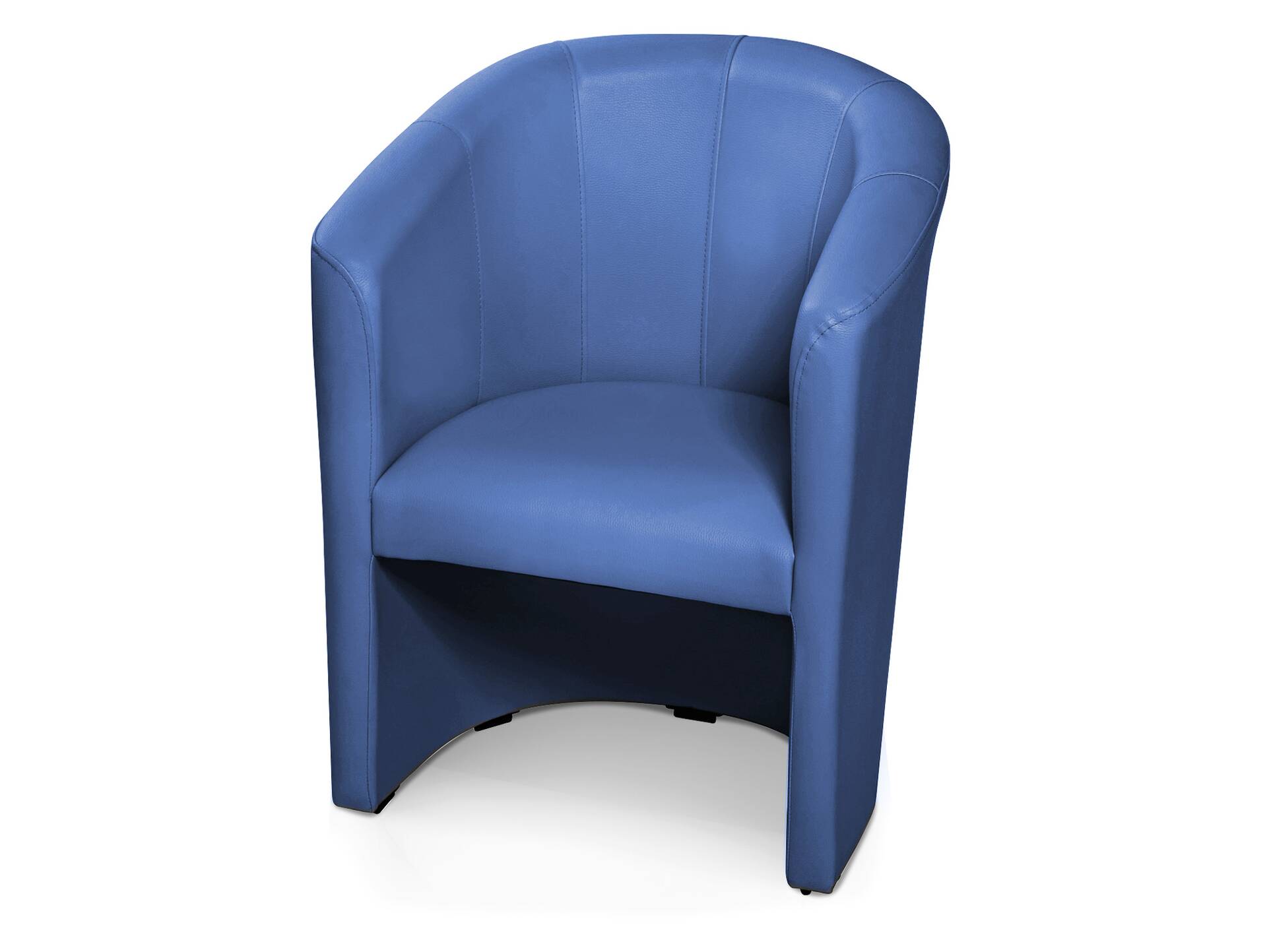 ABIZA Cocktailsessel, Material Kunstleder blau