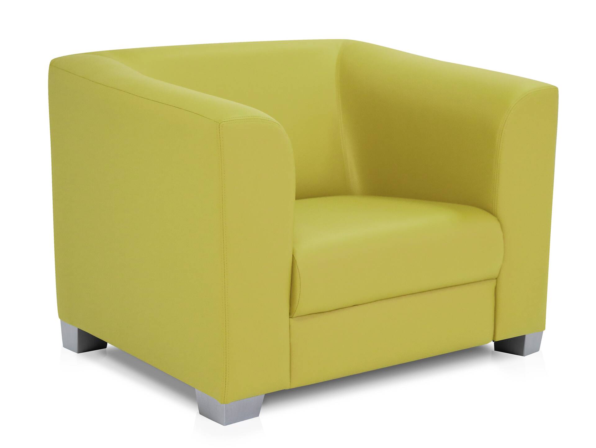 CHICAGO Sessel/Cocktailsessel, Material Kunstleder grün