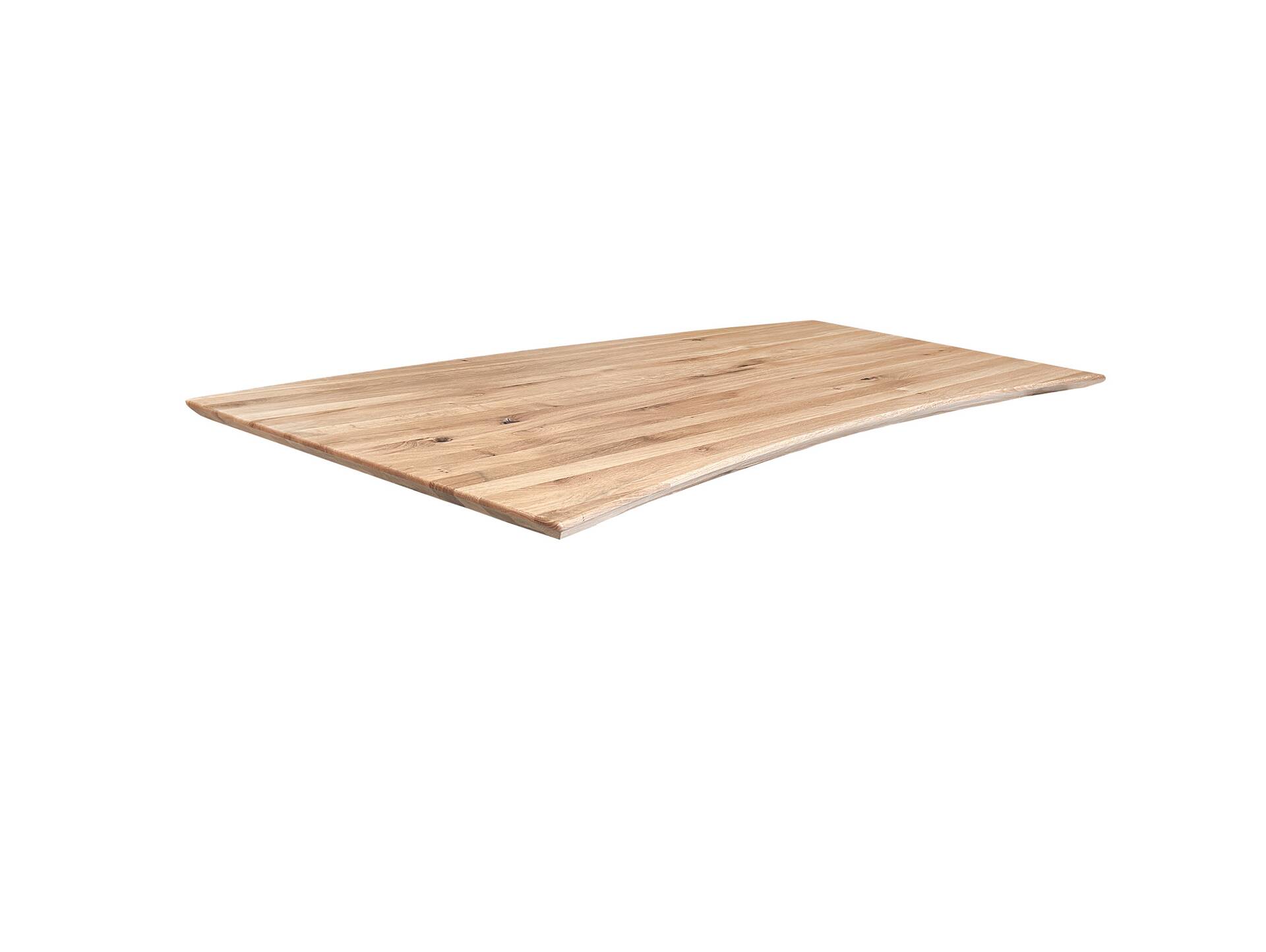OFFICE OAK Schreibtischplatte 180x80 cm, Material Massivholz, Eiche geölt 