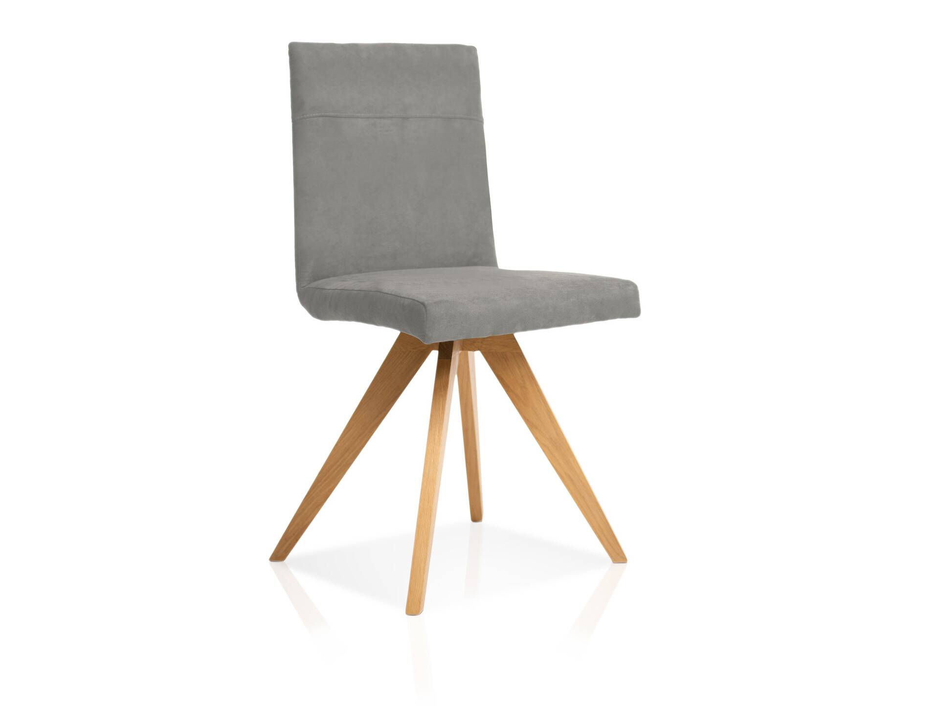 COLMI Polsterstuhl, Material Massivholz/Stoffbezug 