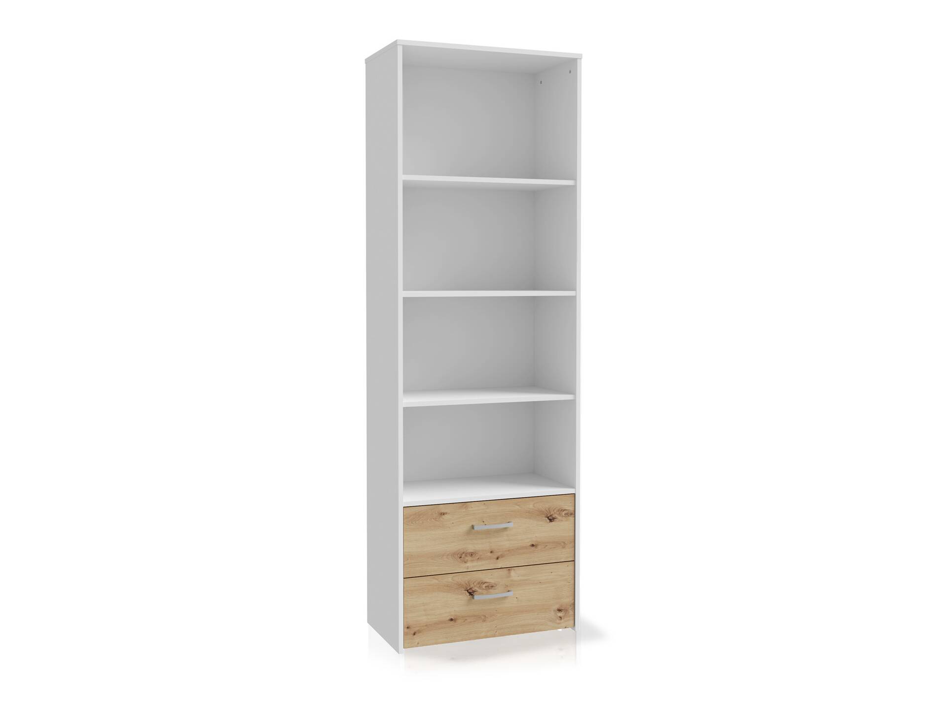 CARLITO Regal, Material Dekorspanplatte, Artisan eichefarbig/weiss 