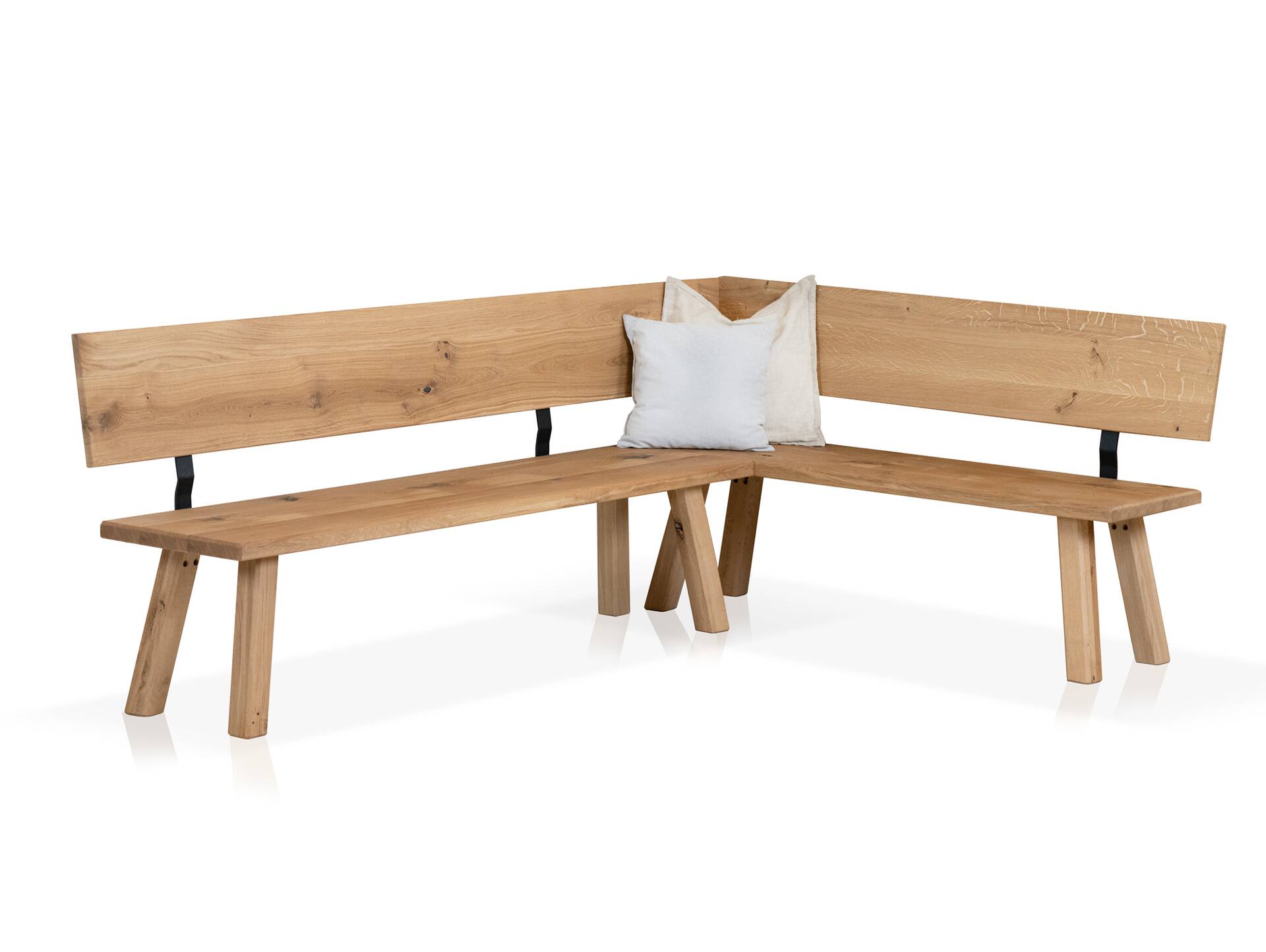 BERGSEE Eckbank nach Maß, Material Massivholz 