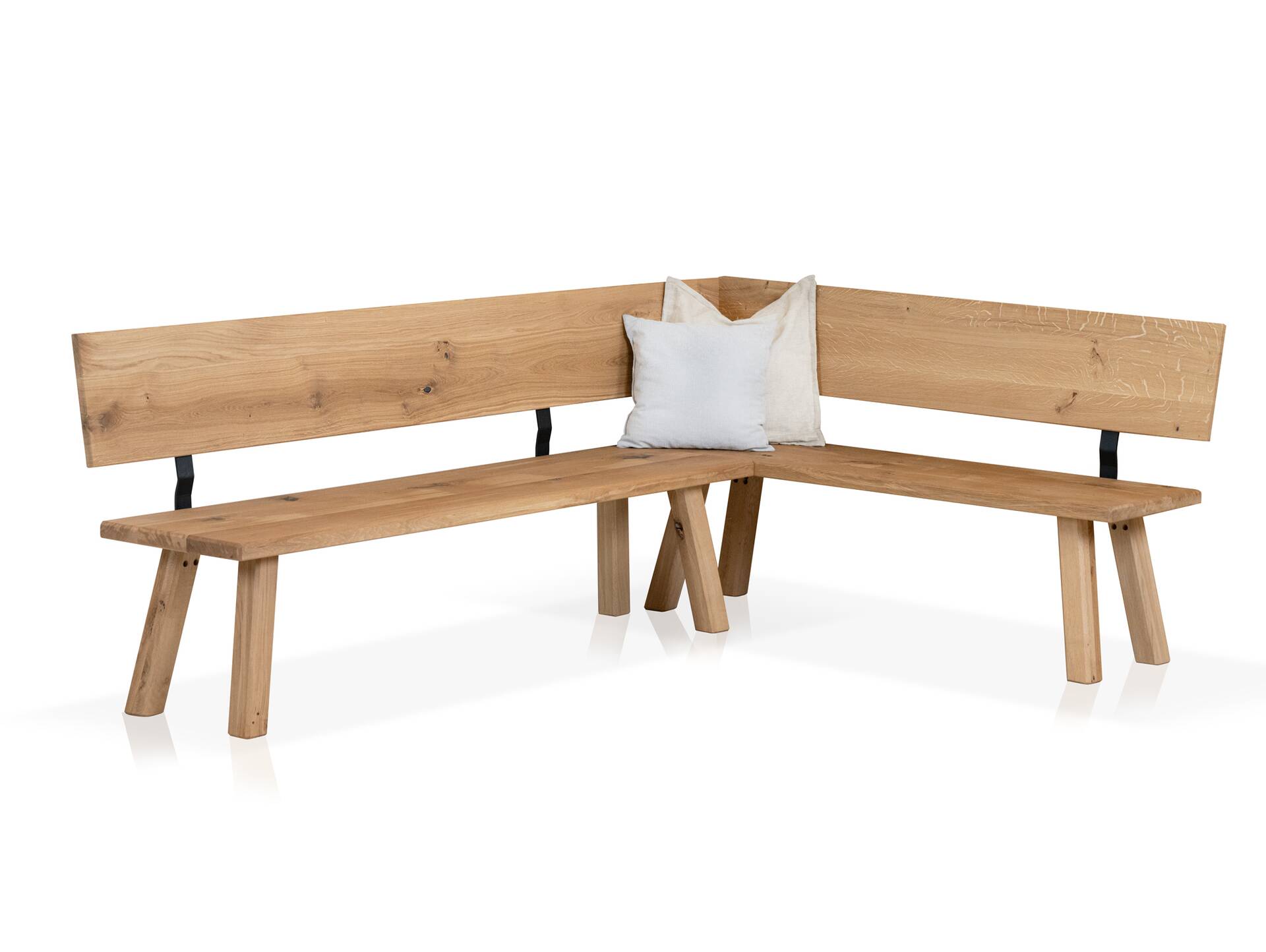 BERGSEE Eckbank nach Maß, Material Massivholz 