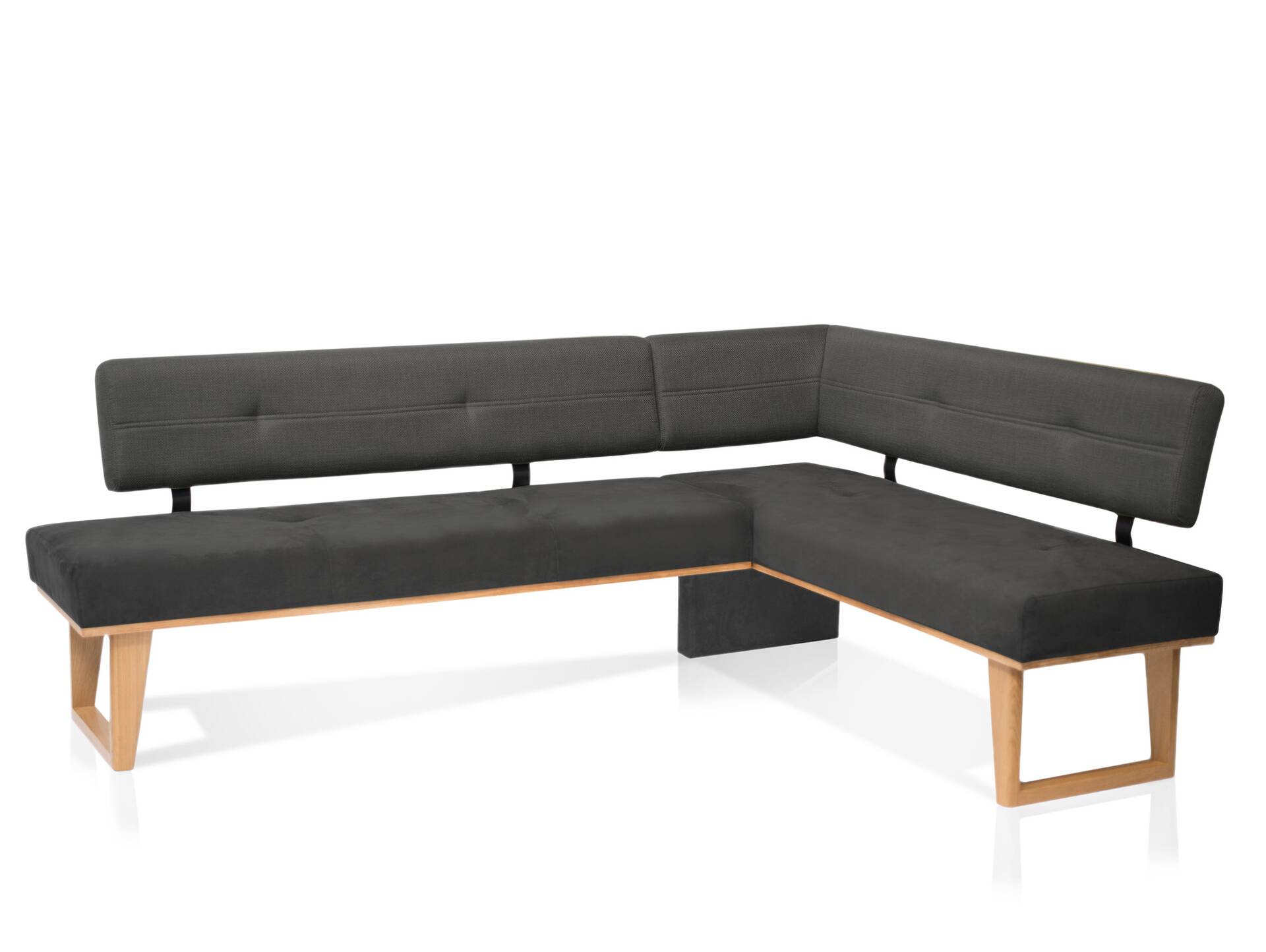 COLMI Eckbank, Material Massivholz/Bezug Stoff 