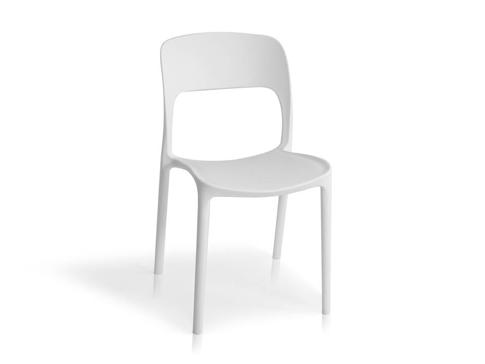 FLORIAN Kunststoffstuhl, Material Kunststoff 