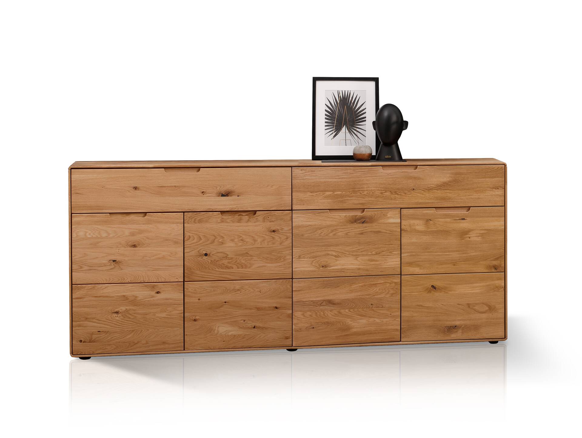 ANDINO Kommode VI, Material Massivholz, Wildeiche geölt 