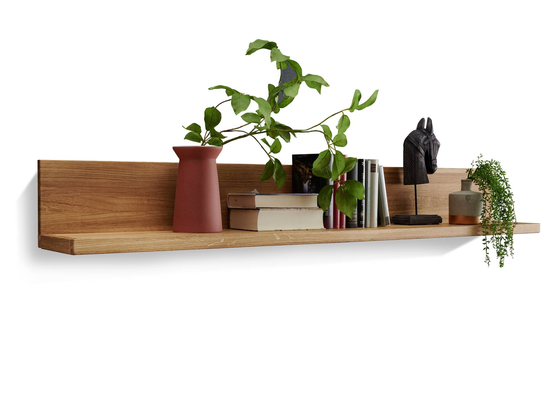ANDINO Wandboard, Material Massivholz, Wildeiche geölt 