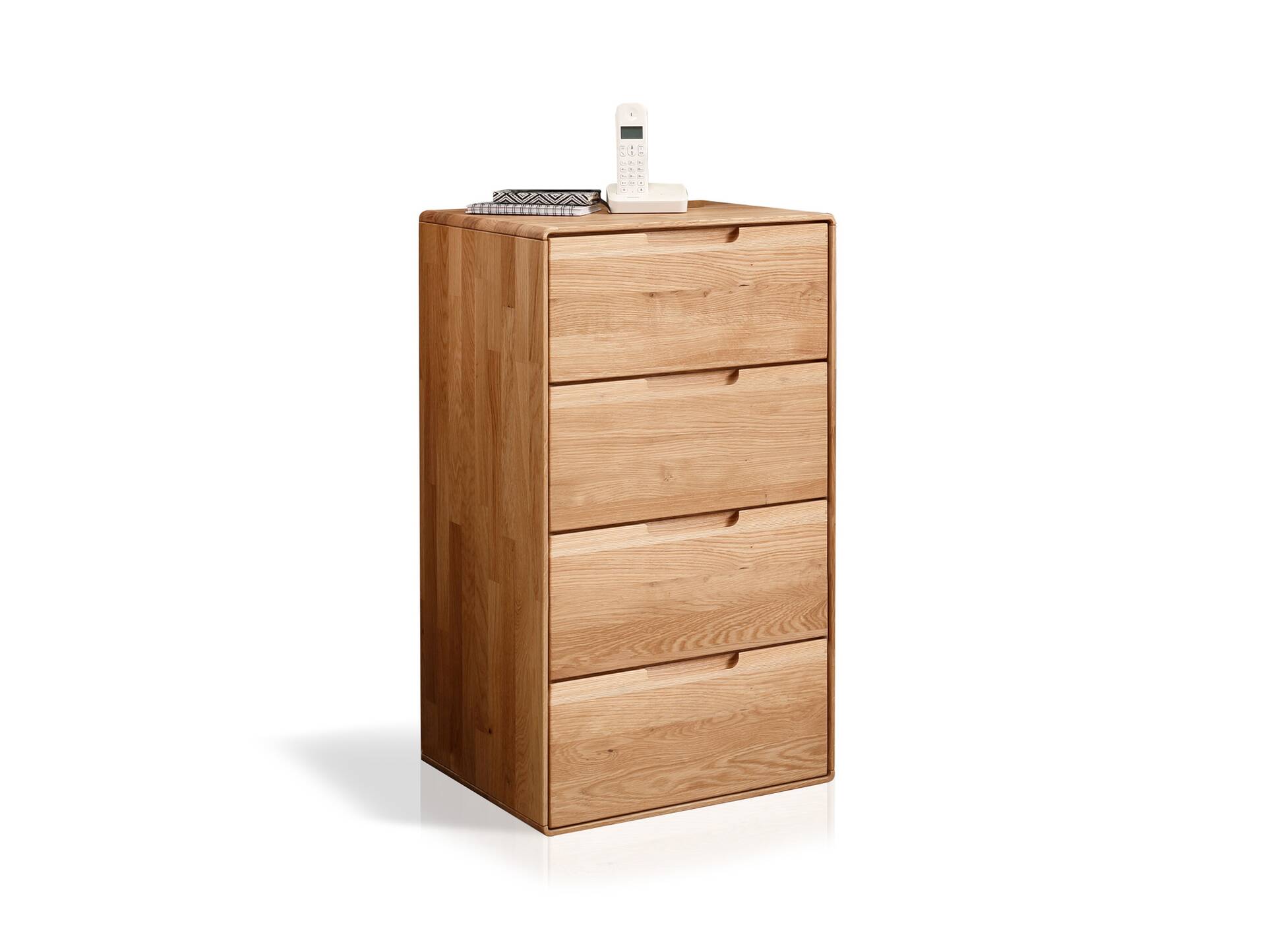 ANDINO Kommode IV, Material Massivholz, Wildeiche geölt 