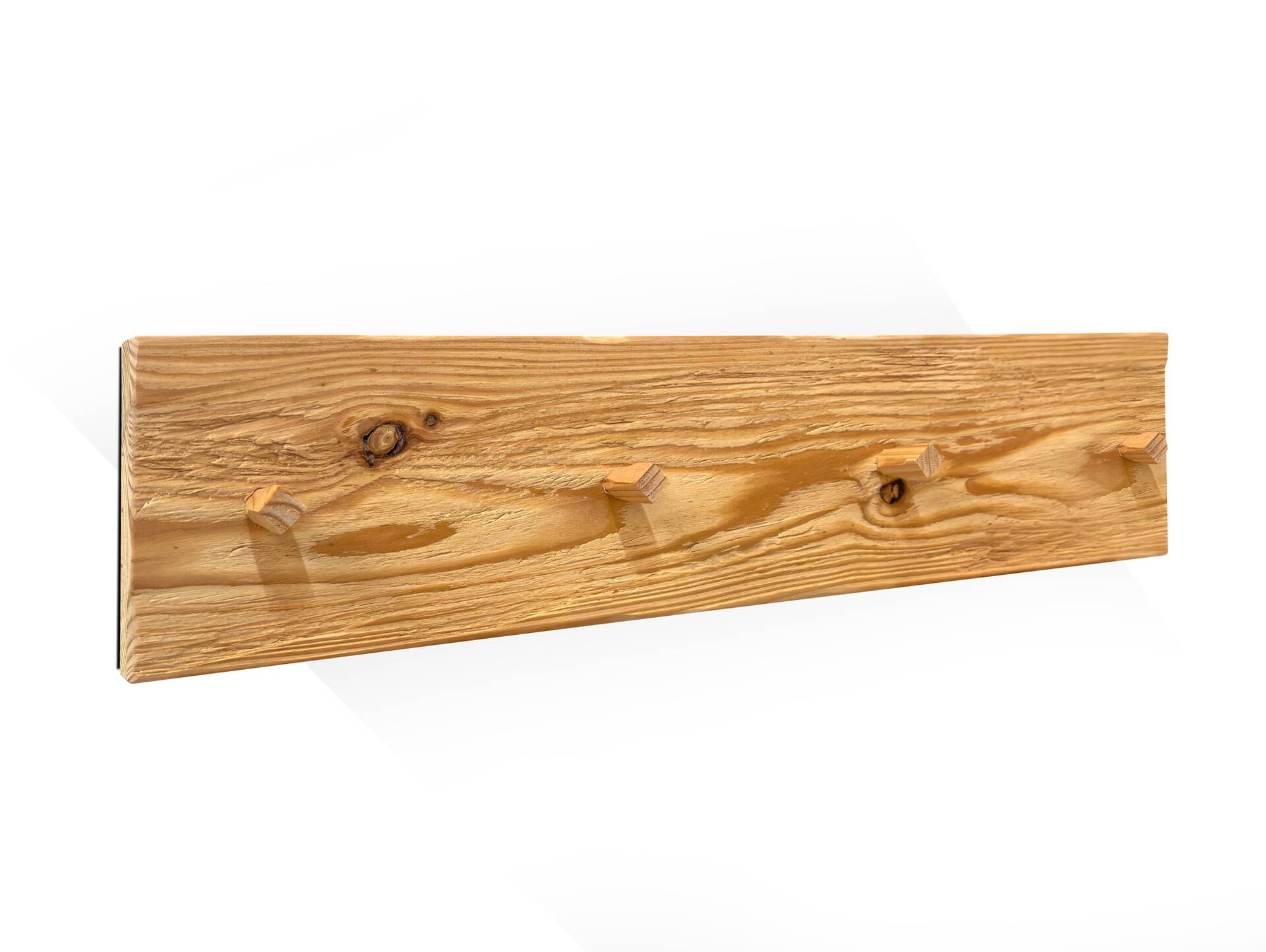 Garderobenpaneel, Material Massivholz, Lärche natur 70 cm | gehackt geölt 