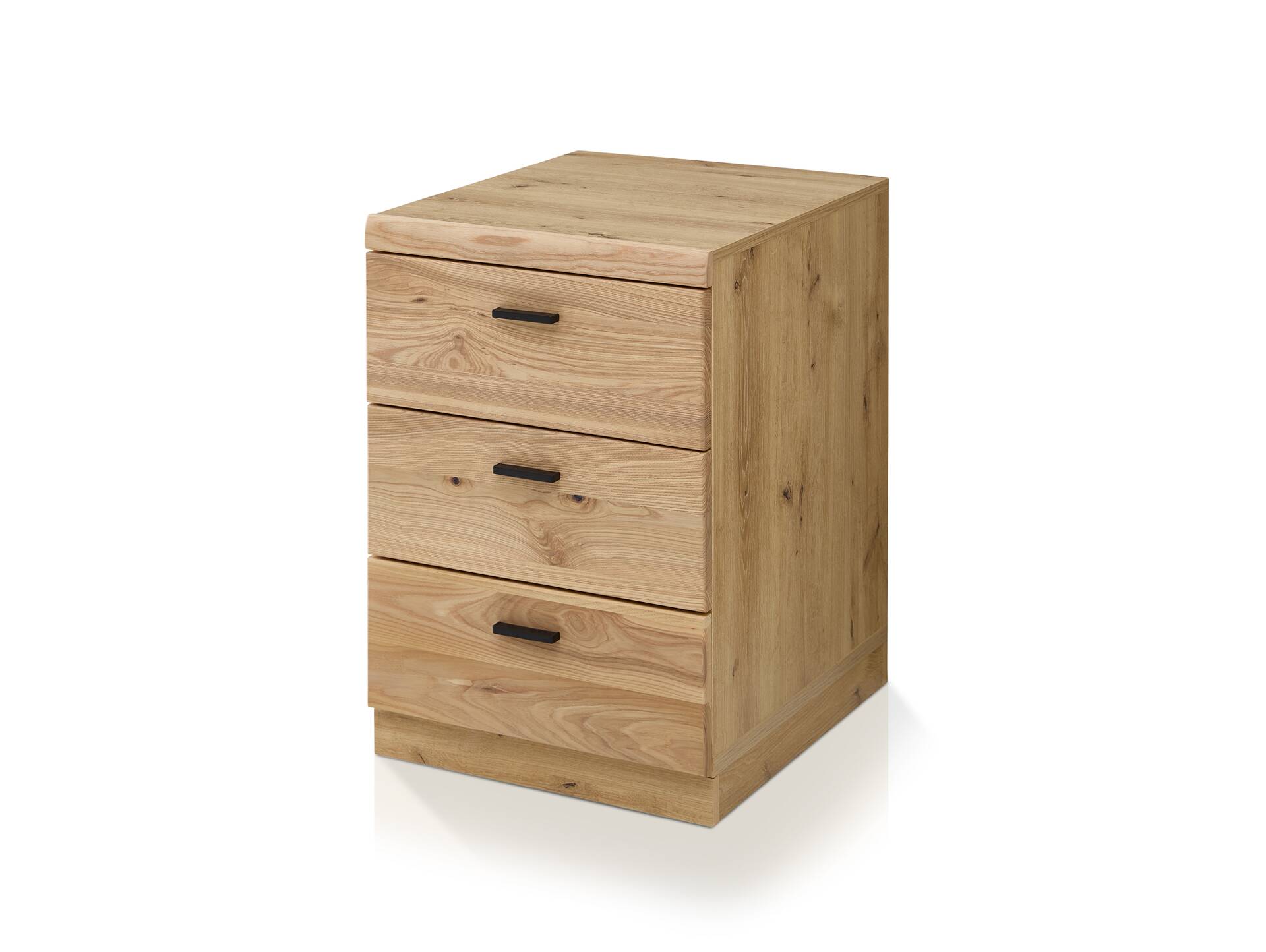 GENNY Rollcontainer, Material Dekorspanplatte Altesche massiv / Artisan Eichefarbig