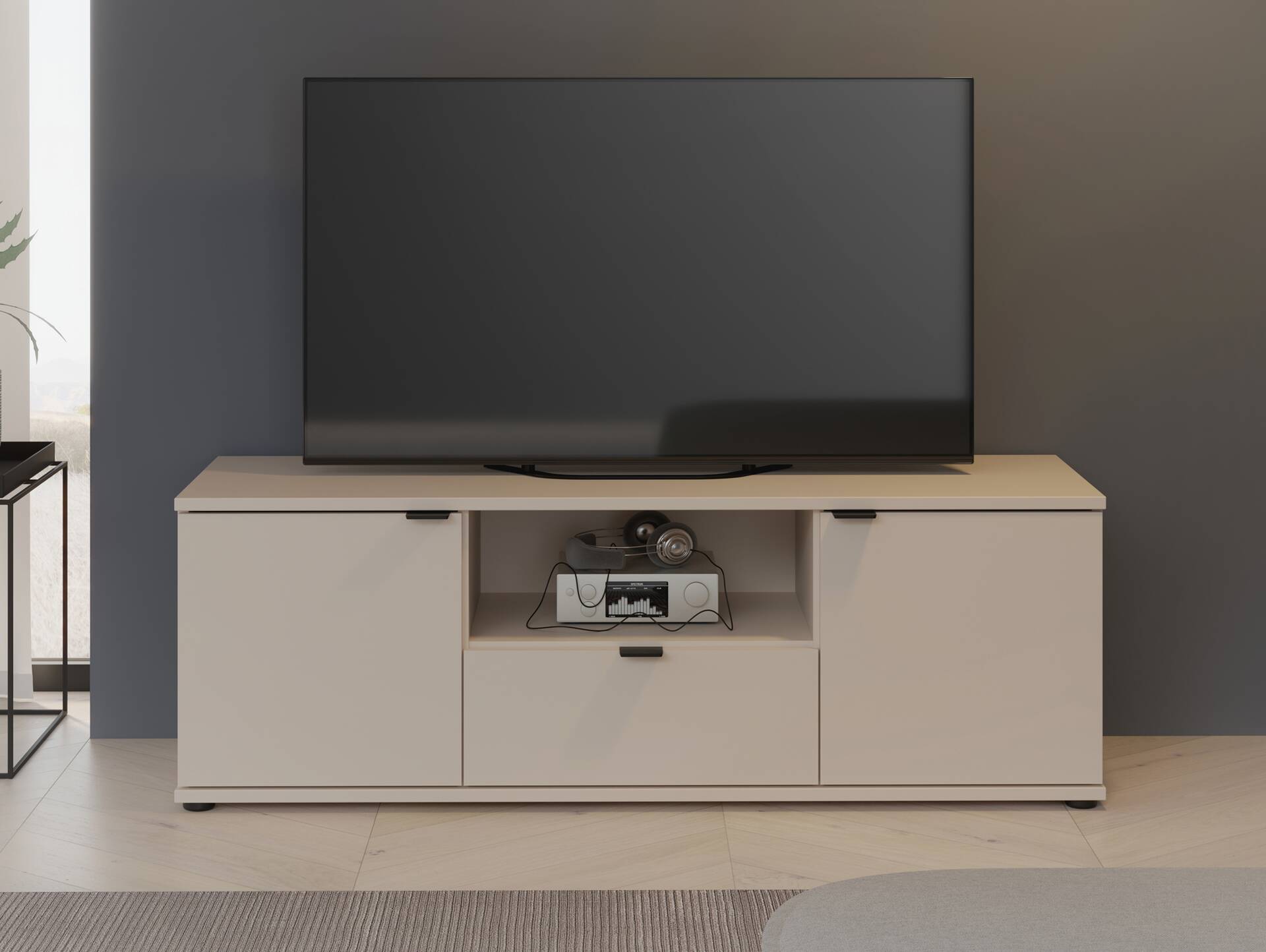 GINNY TV-Board, Material Spanplatte Sand